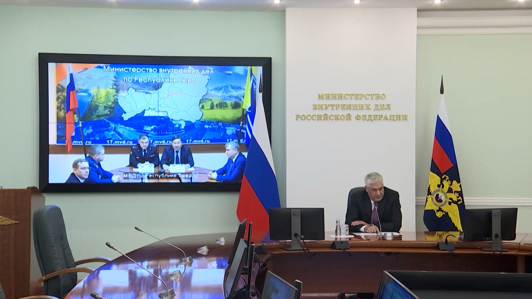 Личному составу МВД представлены руководители пяти территориальных подразделений