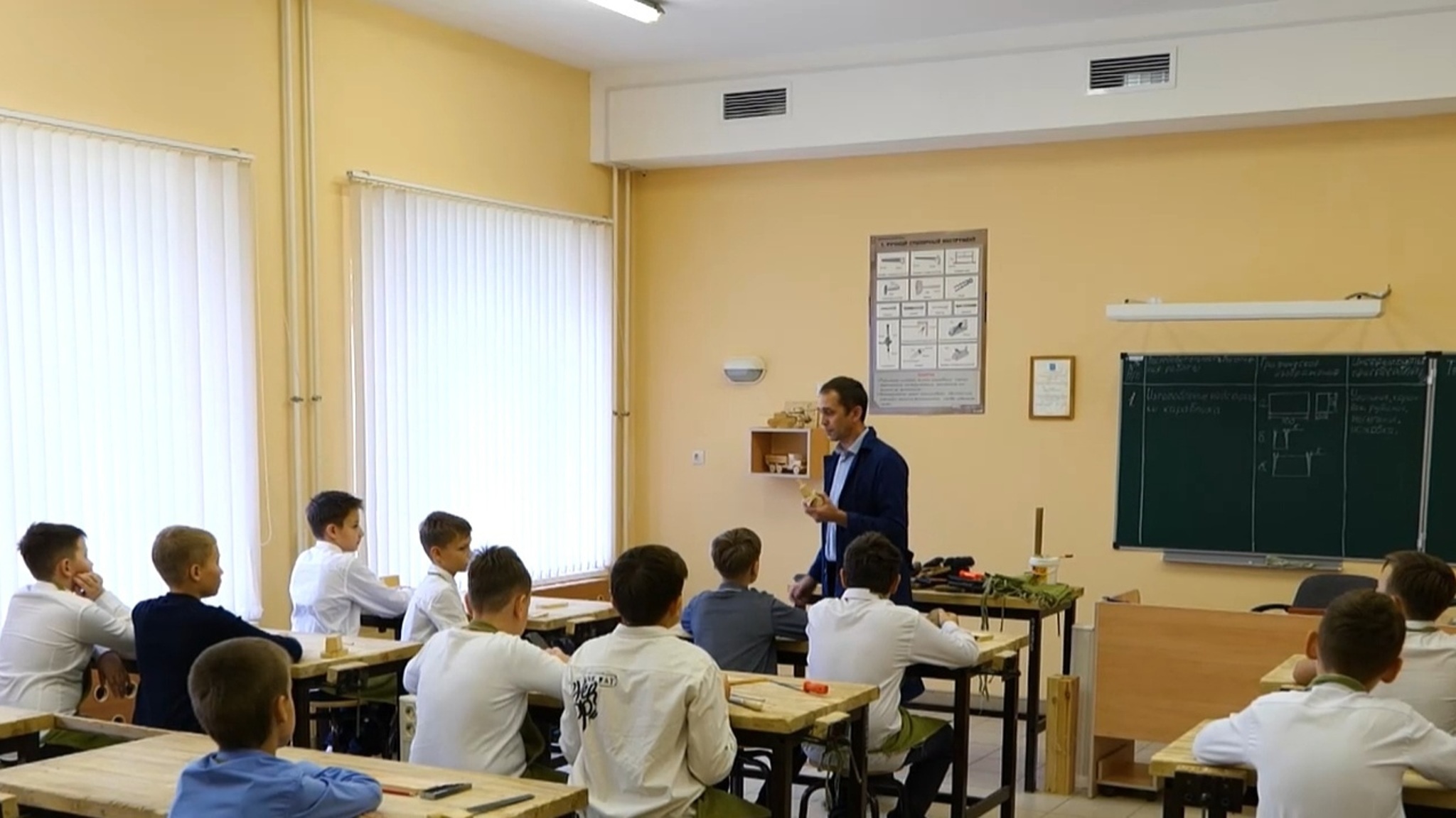 В регионе возрождаются уроки труда