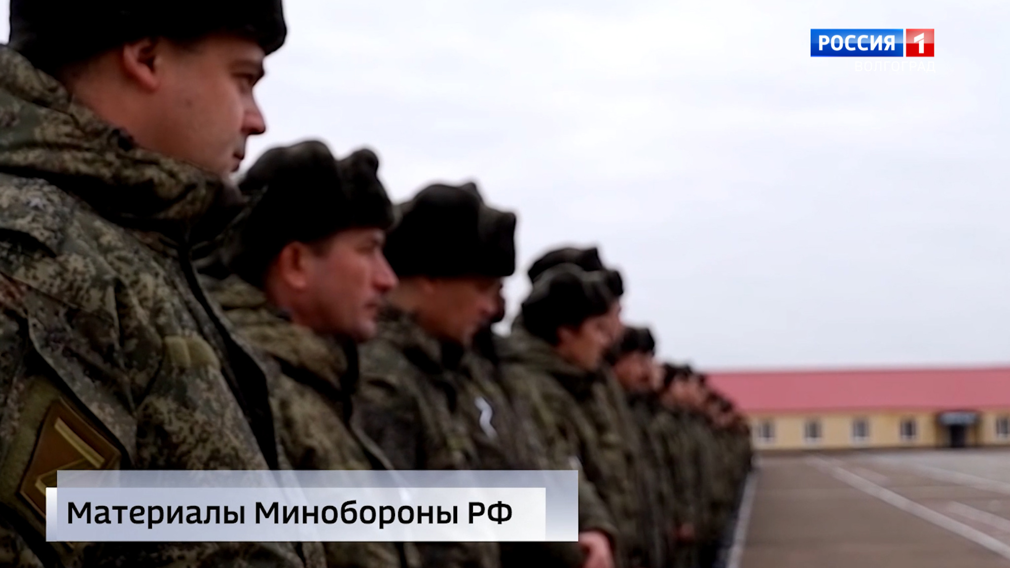 В районы боевого слаживания отправили очередную команду военнослужащих из Волгоградской области