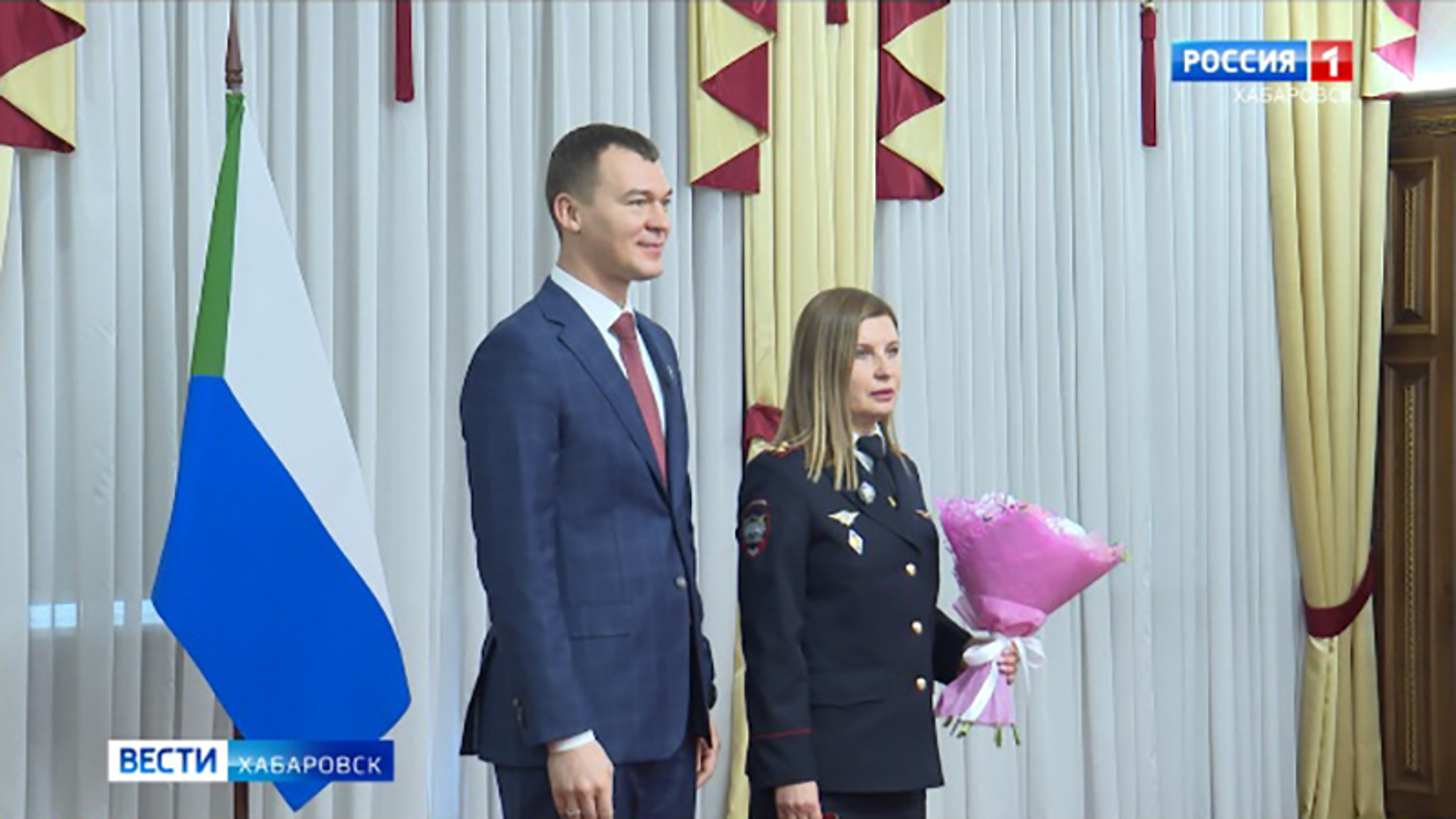 "Звезды" сошлись в Доме приемов: лучшие сотрудники МВД края отметили профессиональный праздник