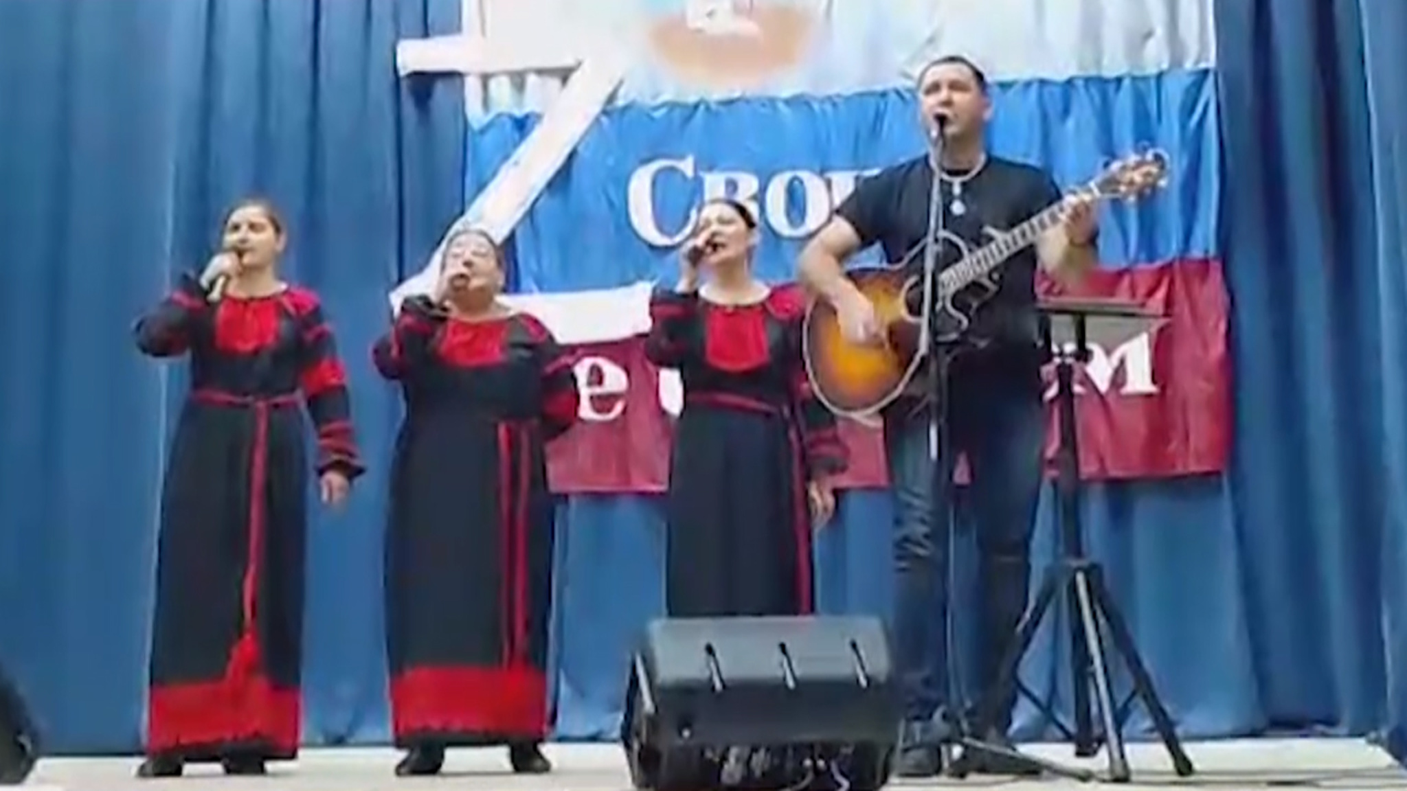 Благотворительный концерт "Своих не бросаем" в поддержку мобилизованных прошел в селе Малета