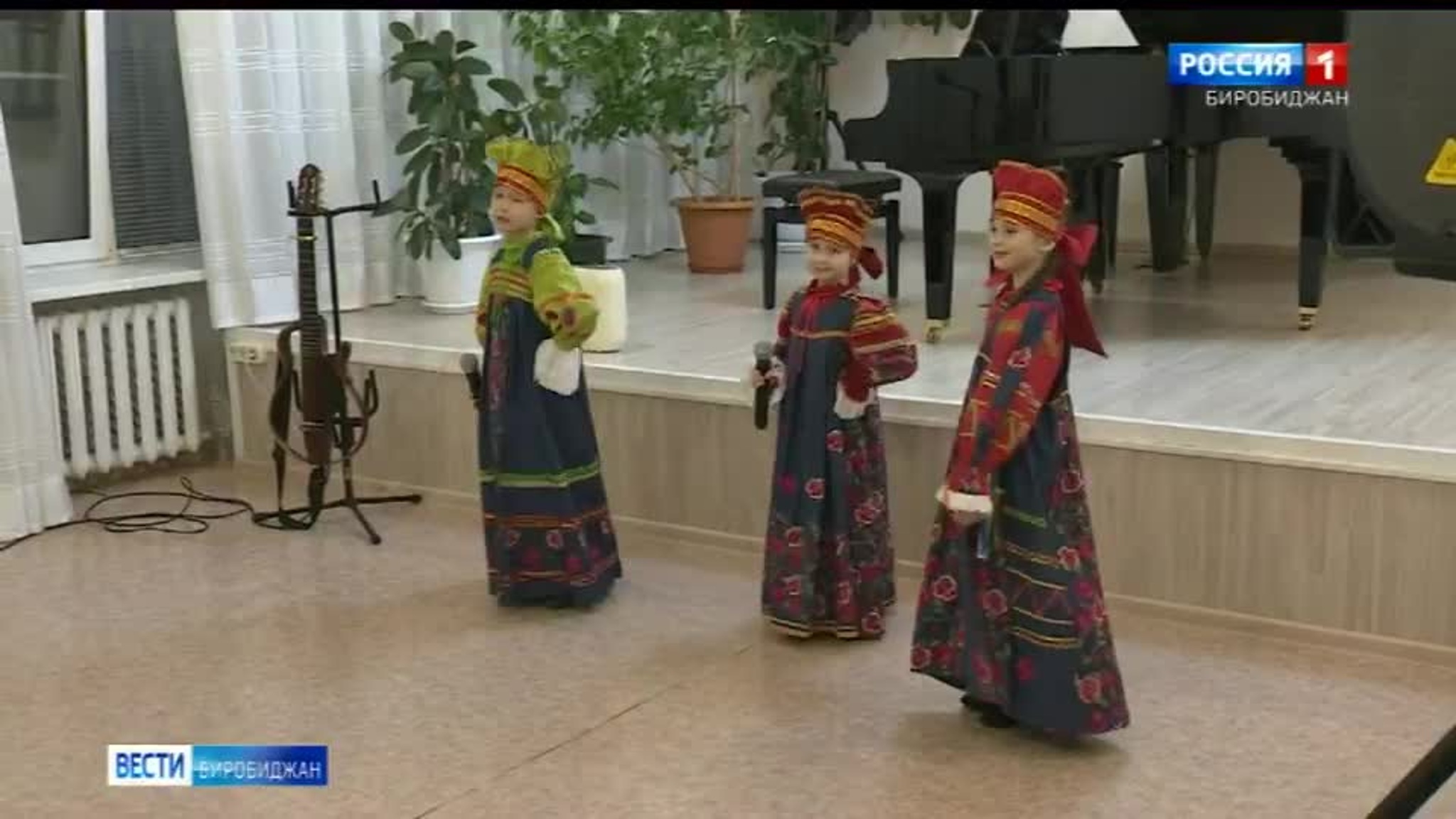 В Биробиджанской детской музыкальной школе состоялся концерт "Творческие дети"