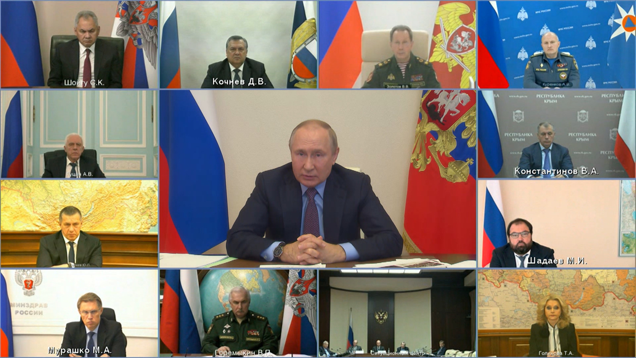 Владимир Путин провел заседание оргкомитета "Победа"