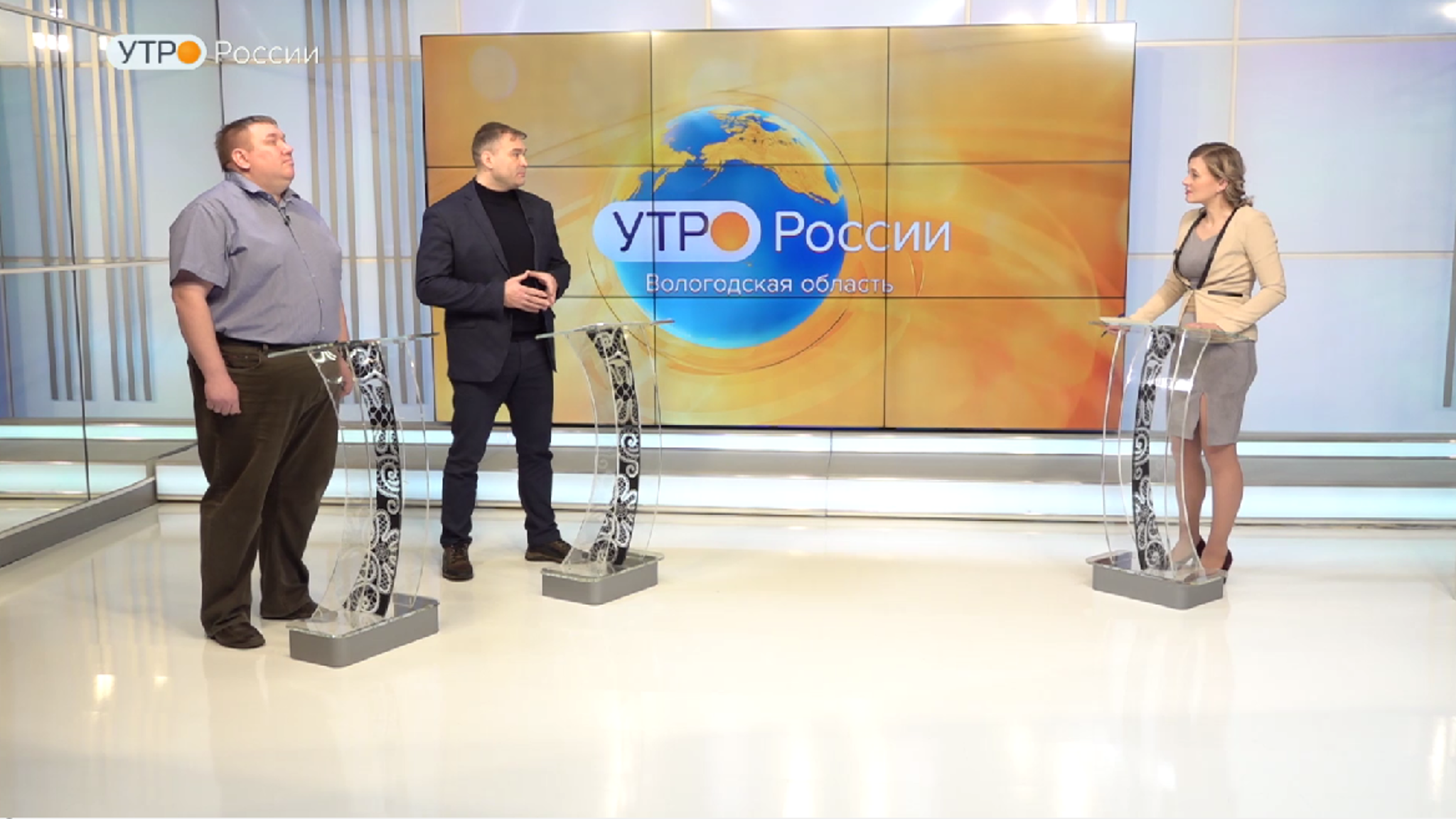 Утро России: уборка снега