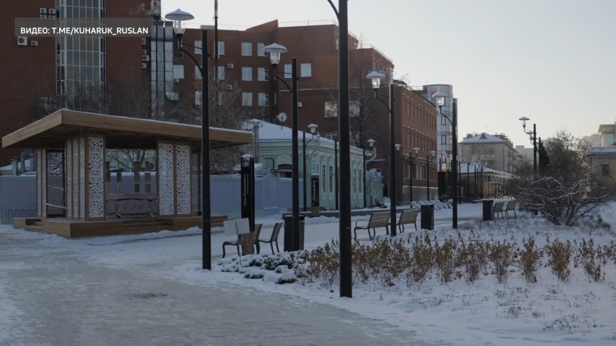 Первую пешеходную улицу в Тюмени откроют в начале декабря