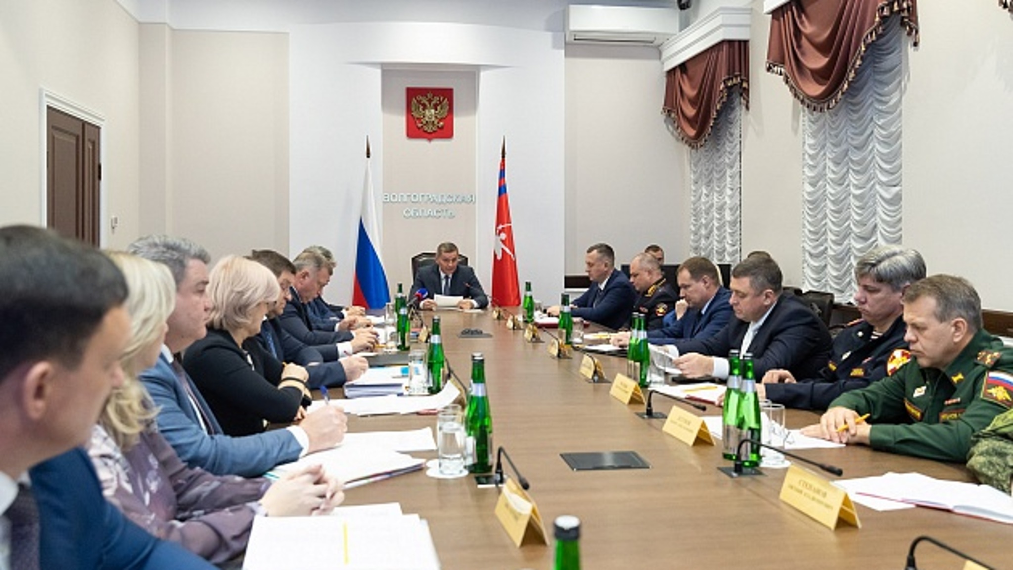 В Волгоградской области прошло заседание оперштаба