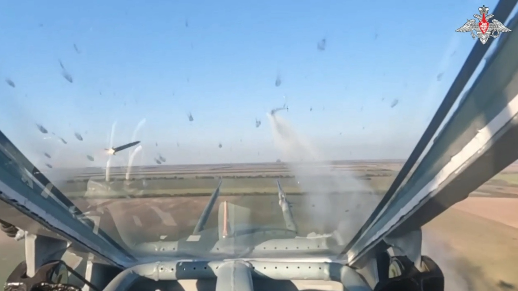 Боевой вылет Су-25 в зоне проведения СВО сняли на видео