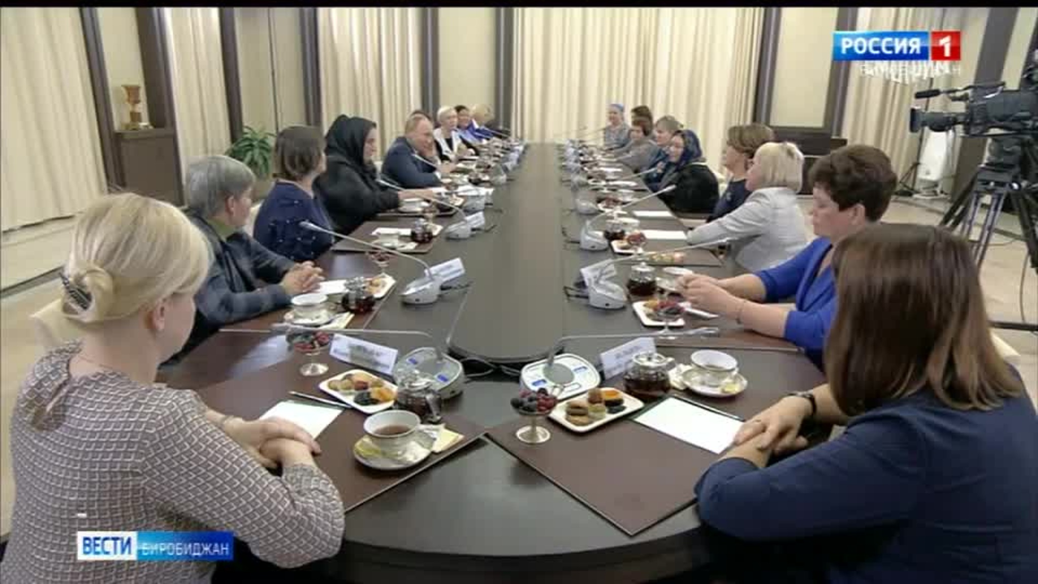 Мария Костюк участвовала во встрече Владимира Путина с матерями военнослужащих