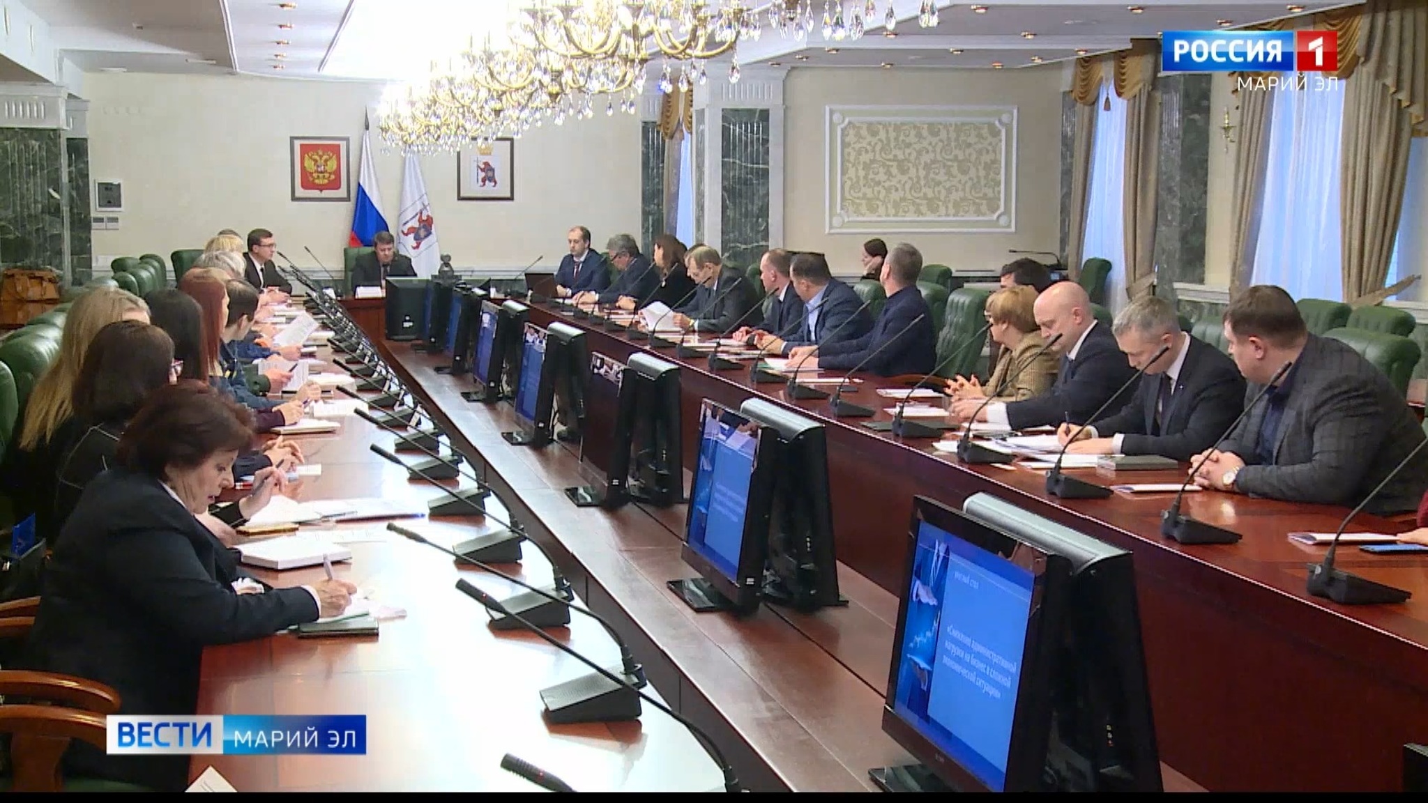 Вопросы поддержки бизнеса обсудили члены Общественной палаты и предприниматели Марий Эл