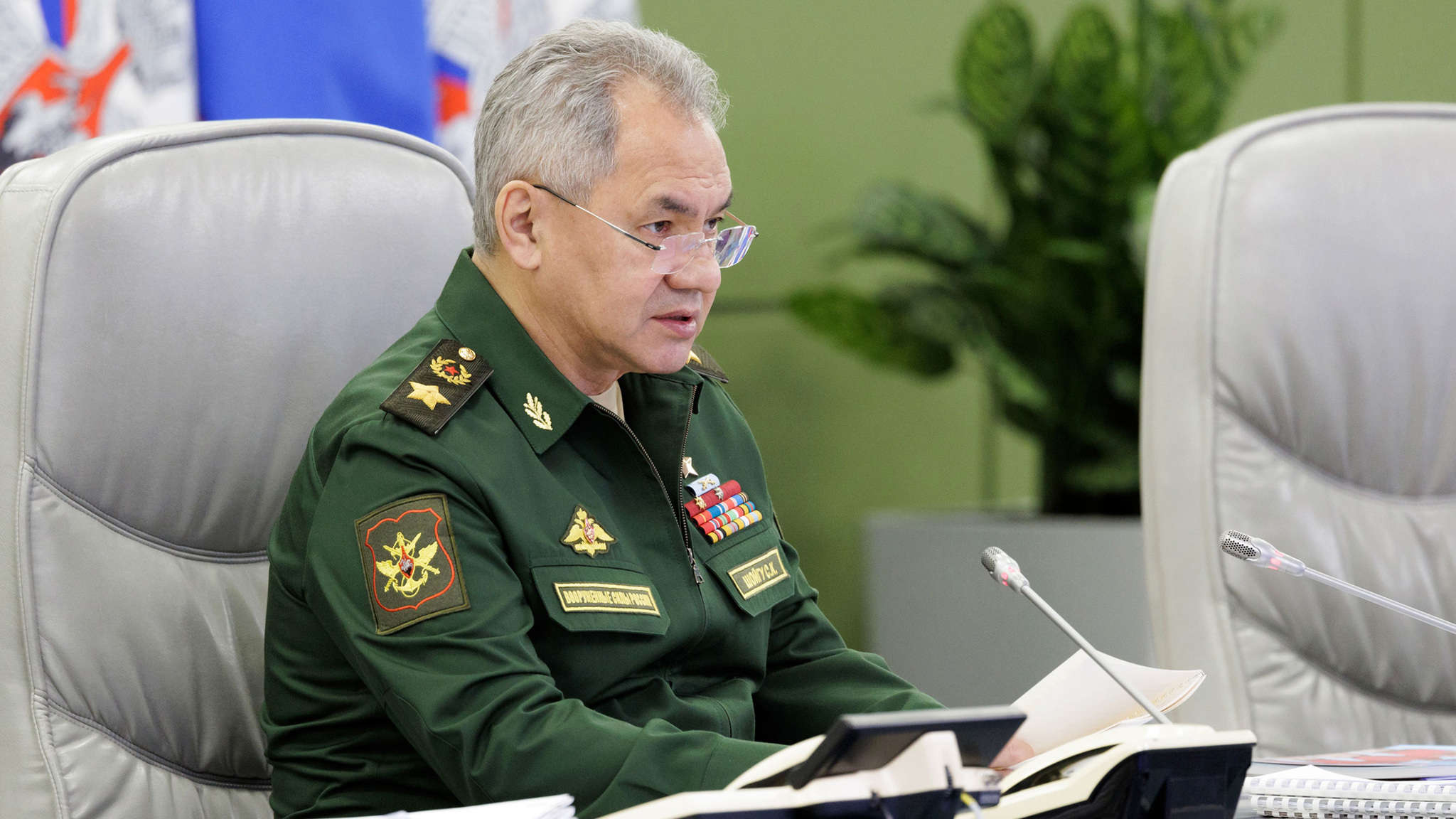 Шойгу рассказал об успешном продвижении российских войск в Донбассе