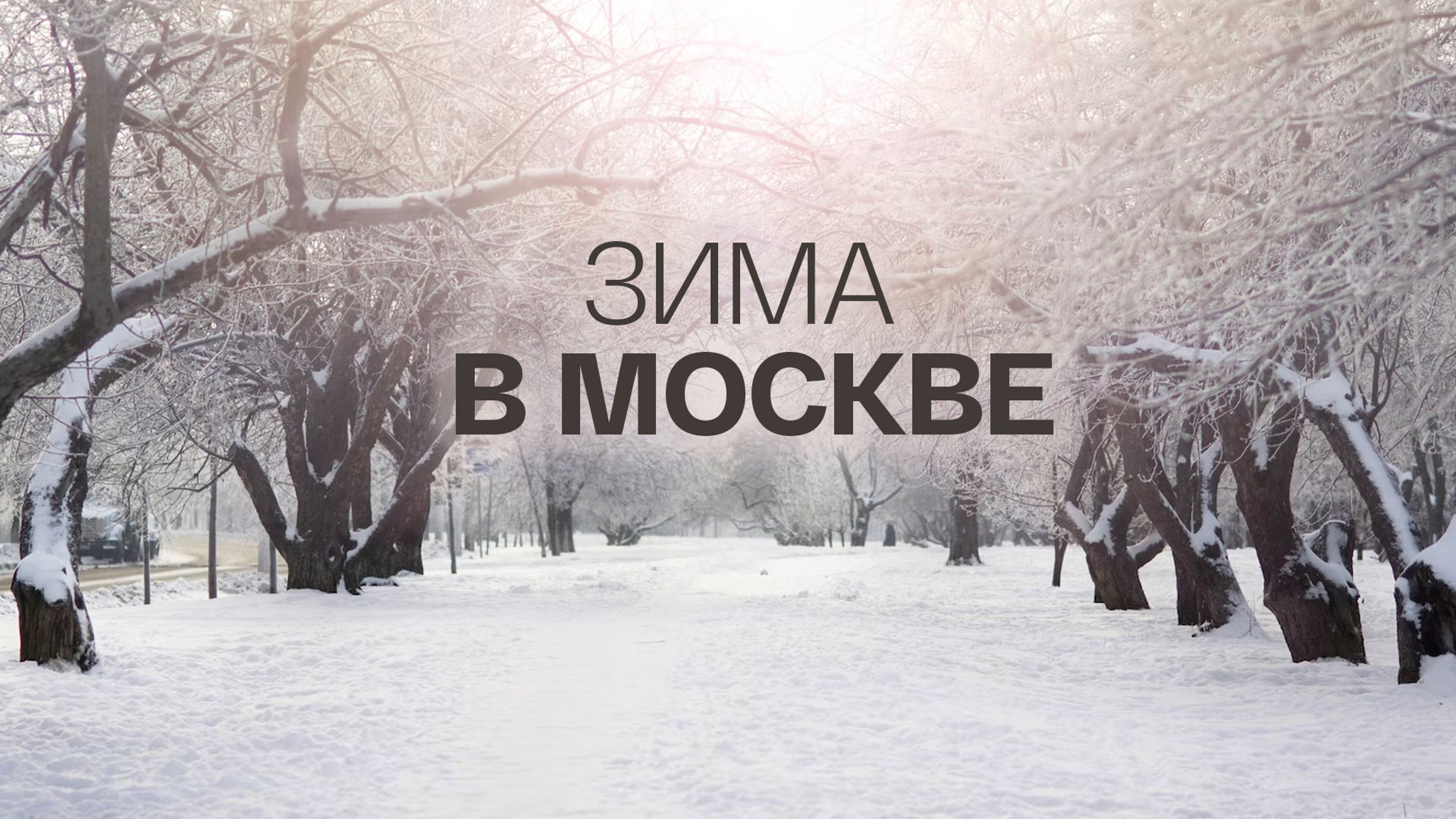 Зима в Москве