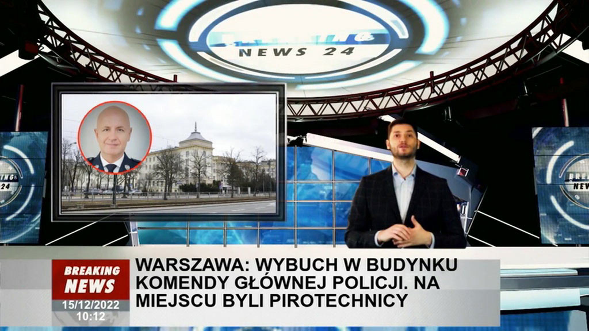 Польские полицейские пострадали от украинского подарка