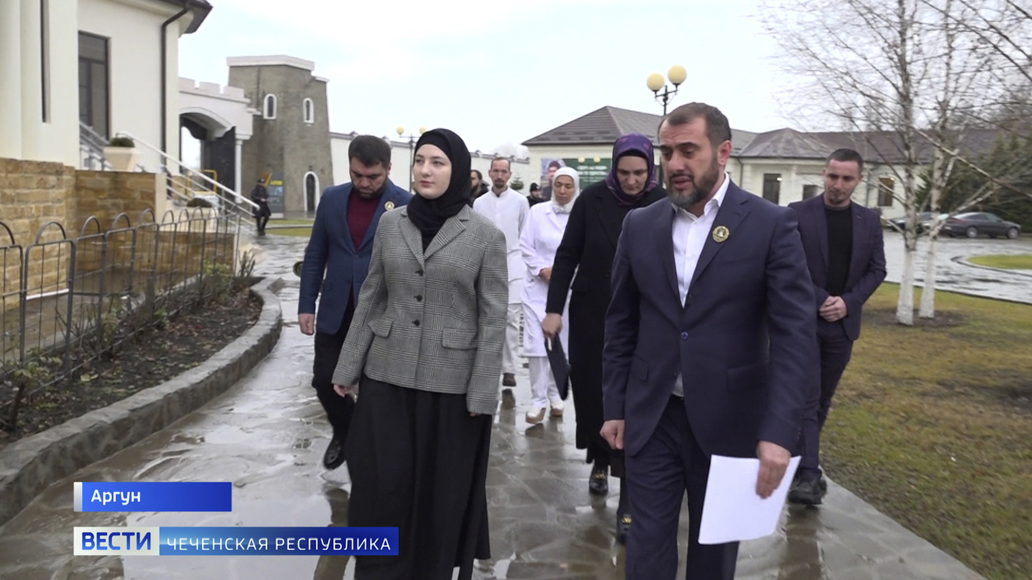 Хутмат Кадырова проинспектировала Инновационный реабилитационный центр в Аргуне