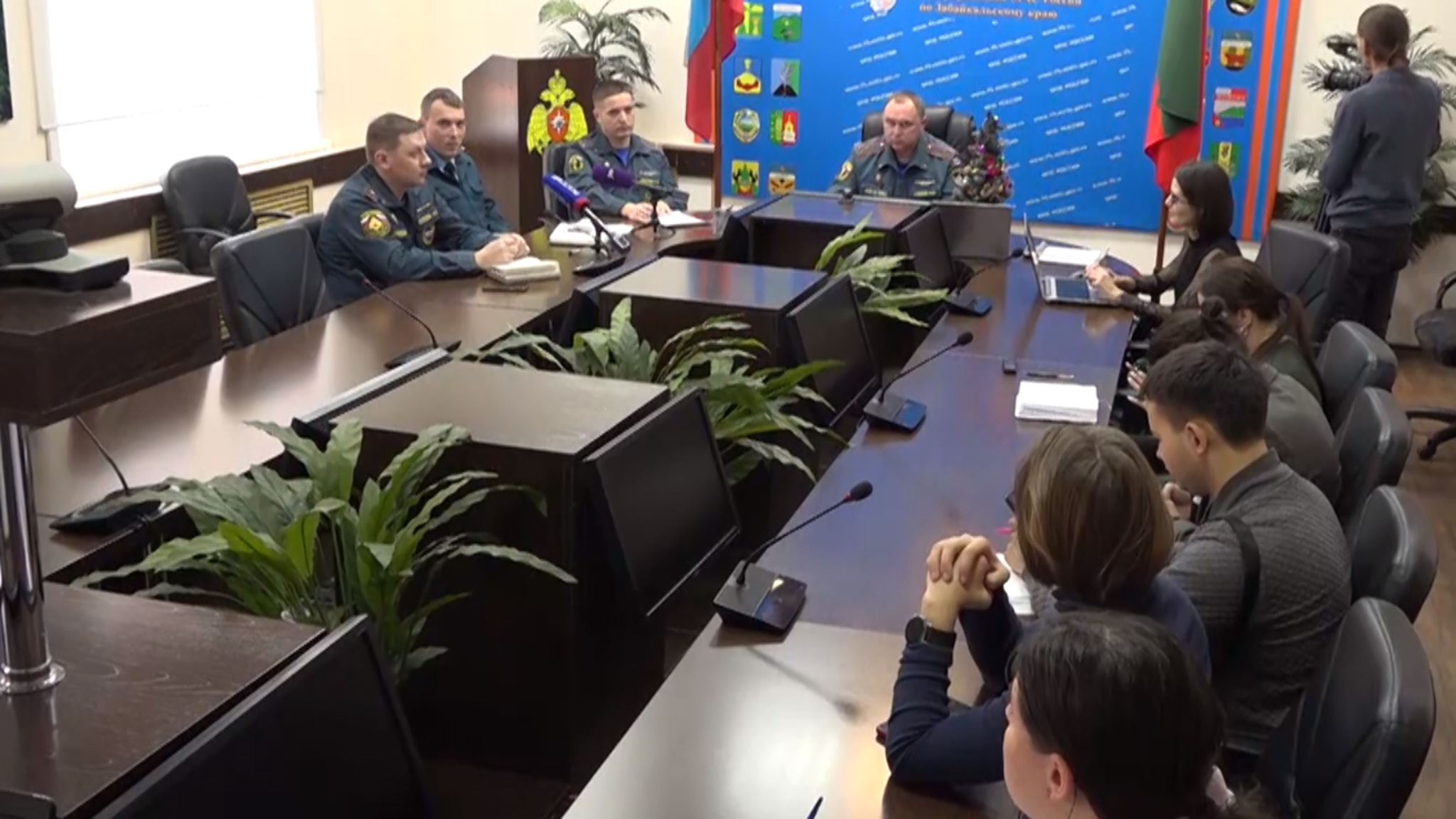 Вопросы пожарной безопасности в новогодний период обсудили сотрудники МЧС в Чите