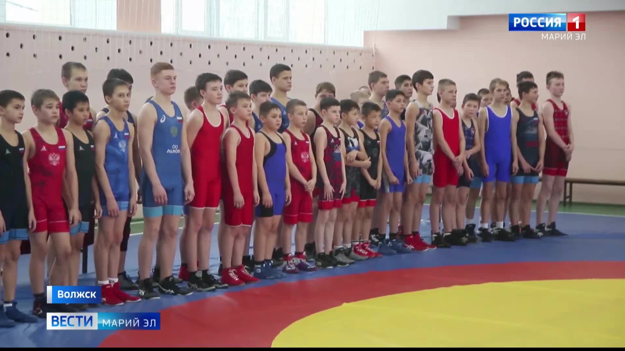 В обновленном Дворце спорта в Волжске прошли первые соревнования