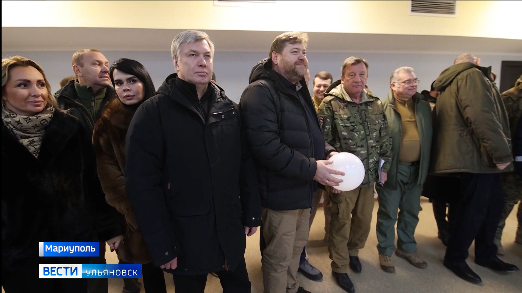Рабочие выходные Алексей русских провел на Донбассе