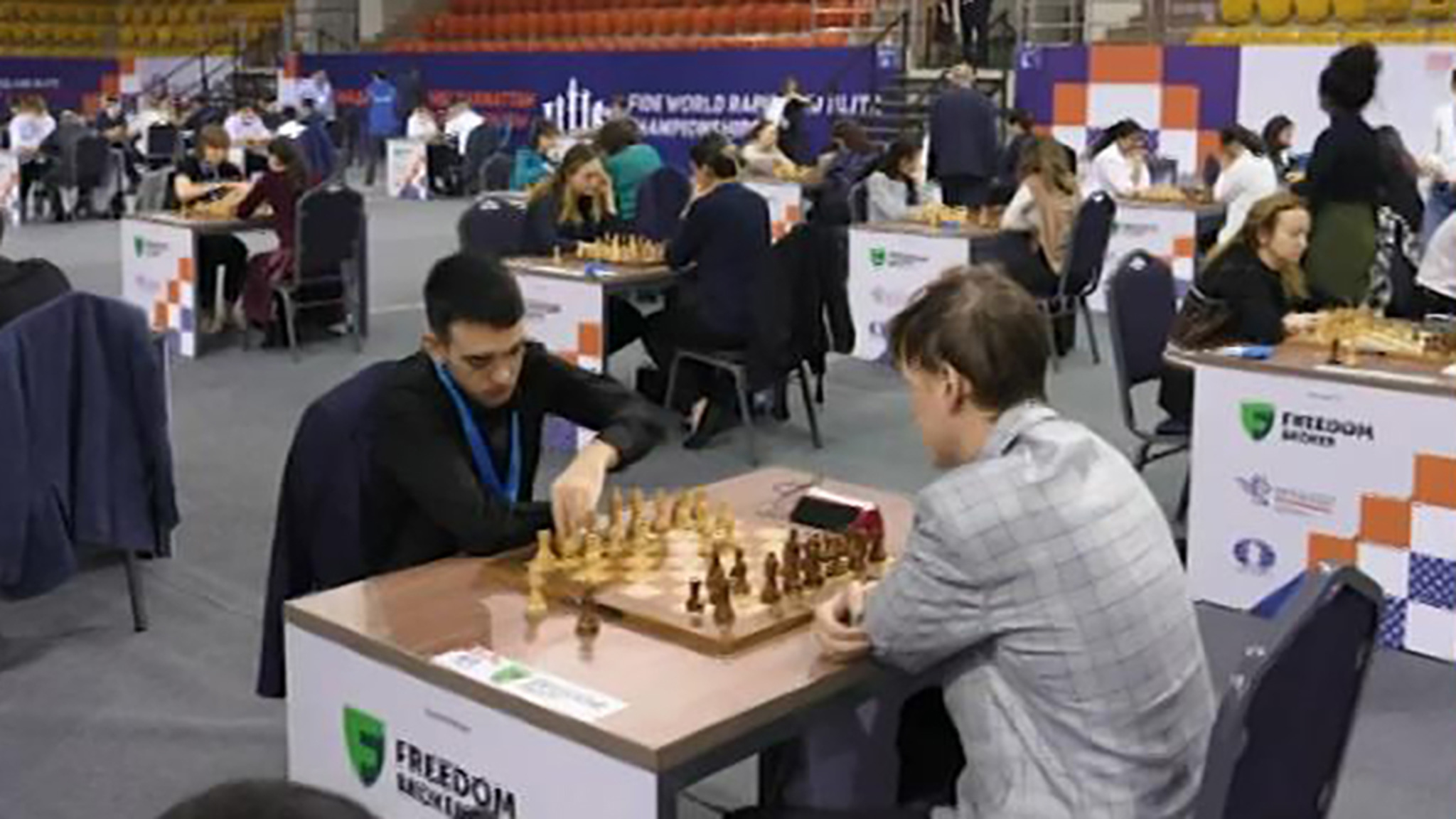 Горячкина идет второй на чемпионате мира по рапиду