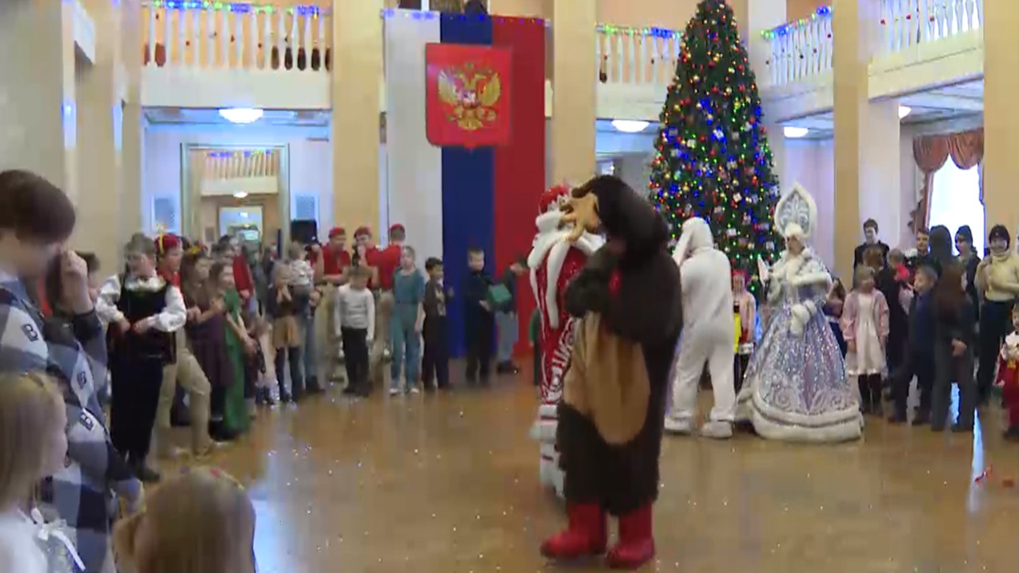 В Чите прошла Елка для детей участников спецоперации