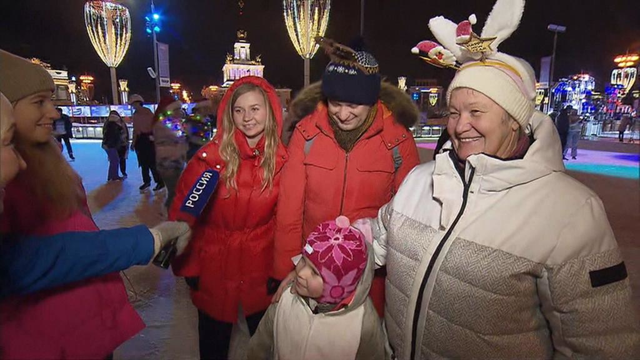 Новогодние гуляния в Москве будут идти до утра