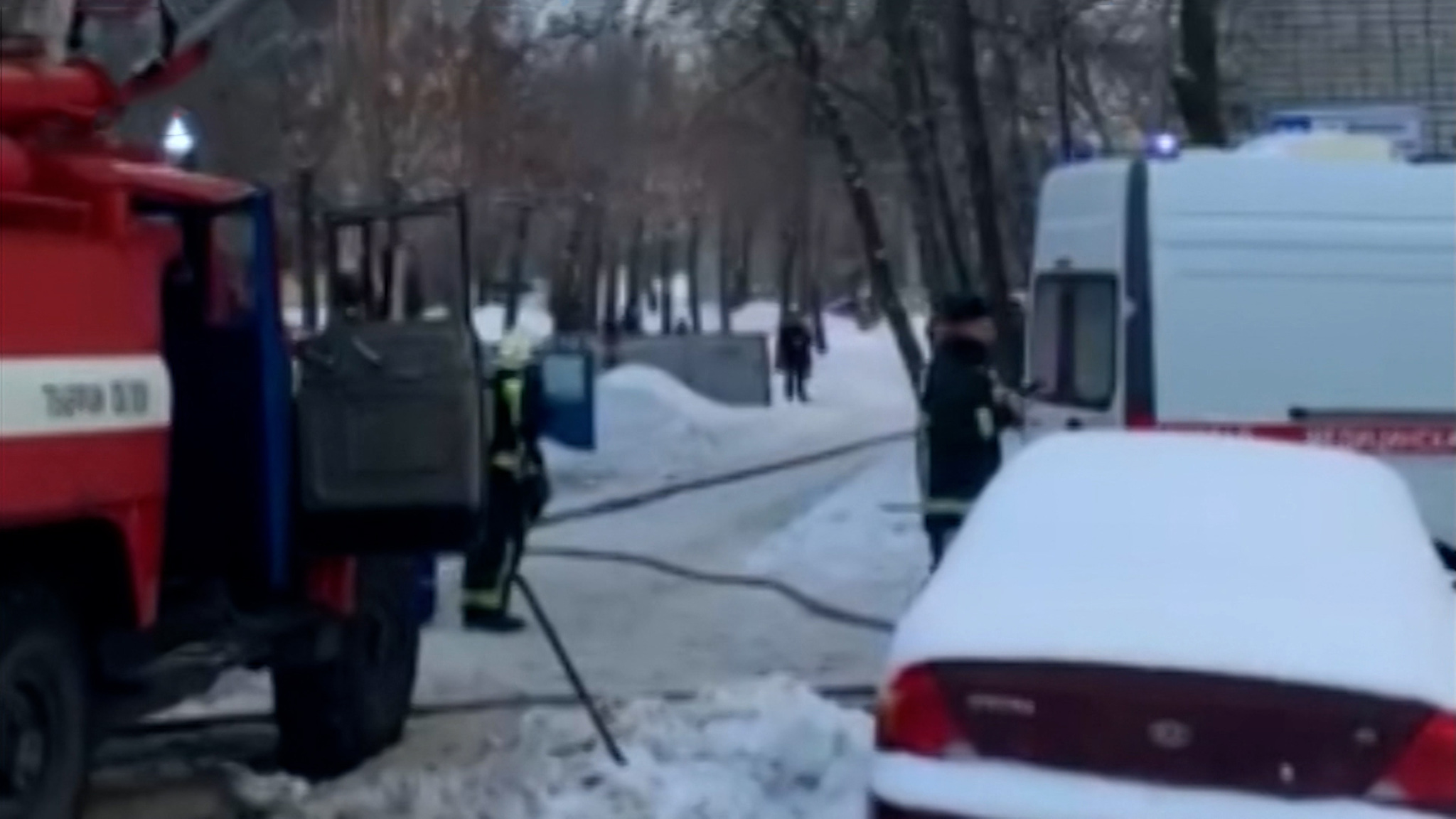 На пожаре в Чебоксарах пострадал 21 человек