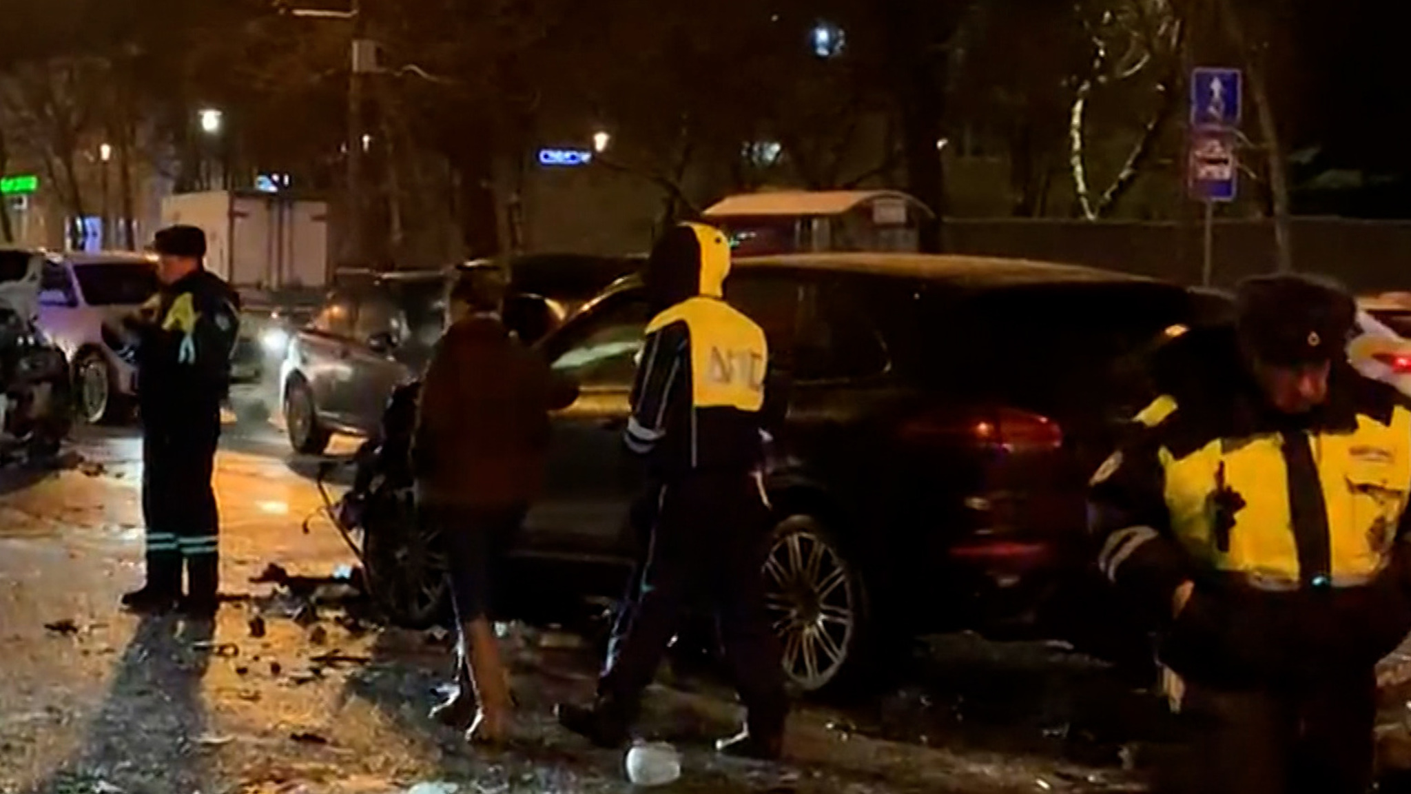 В ДТП на Севастопольском проспекте в Москве пострадали четверо