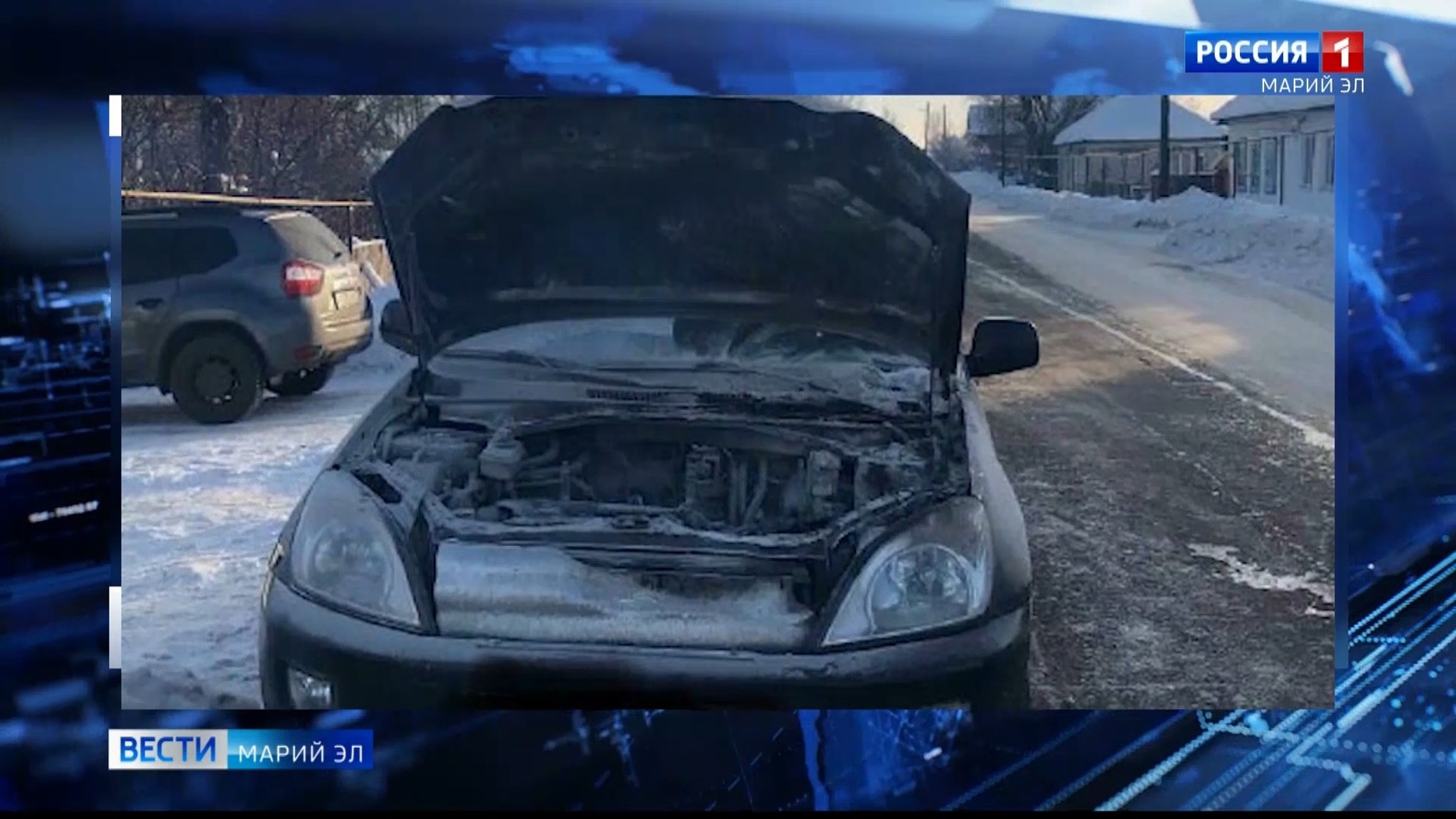 Пожарные Марий Эл дважды за день выезжали на тушение автомобилей