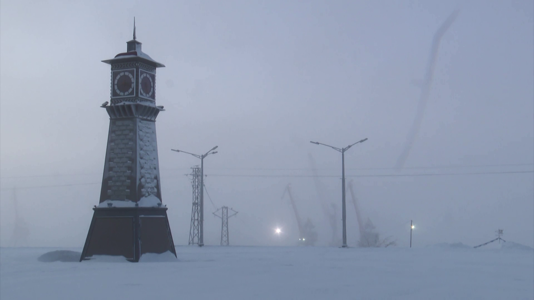 На широте Заполярной Дудинки завершилась полярная ночь