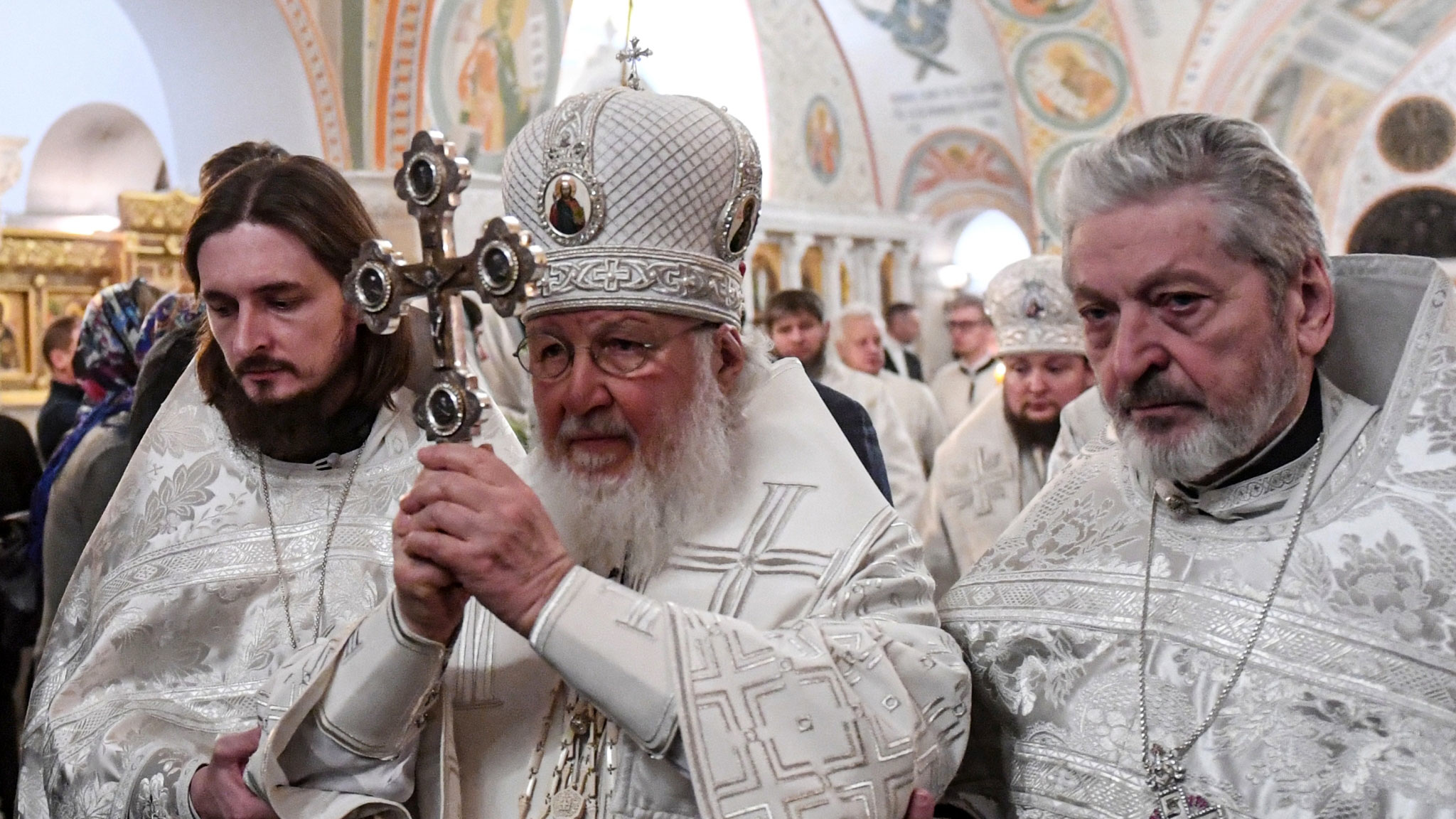 Патриарх Кирилл совершил Божественную литургию