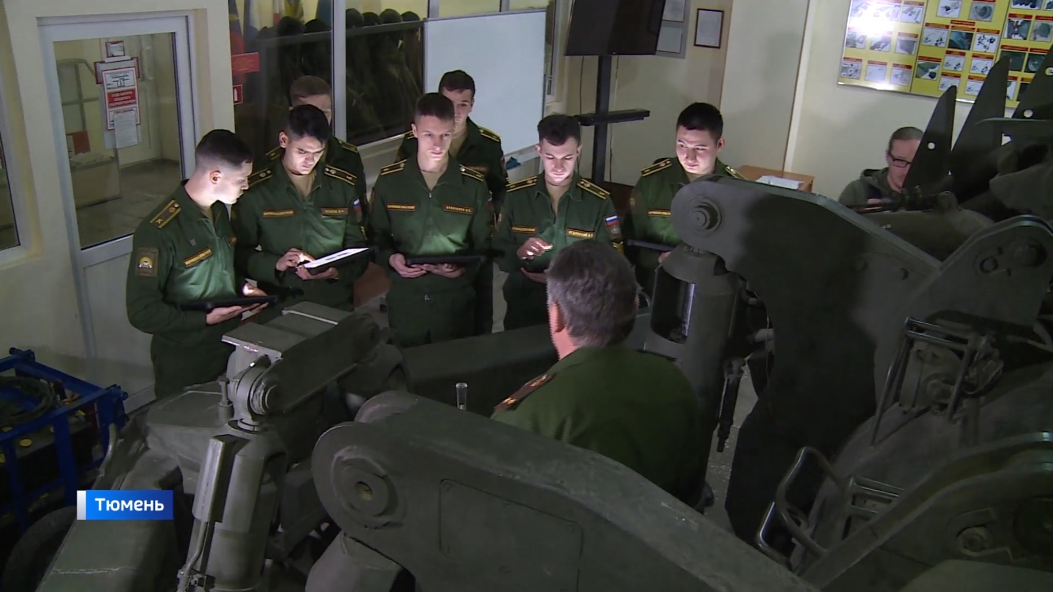 Будущие военные инженеры проходят обучение на тюменском полигоне