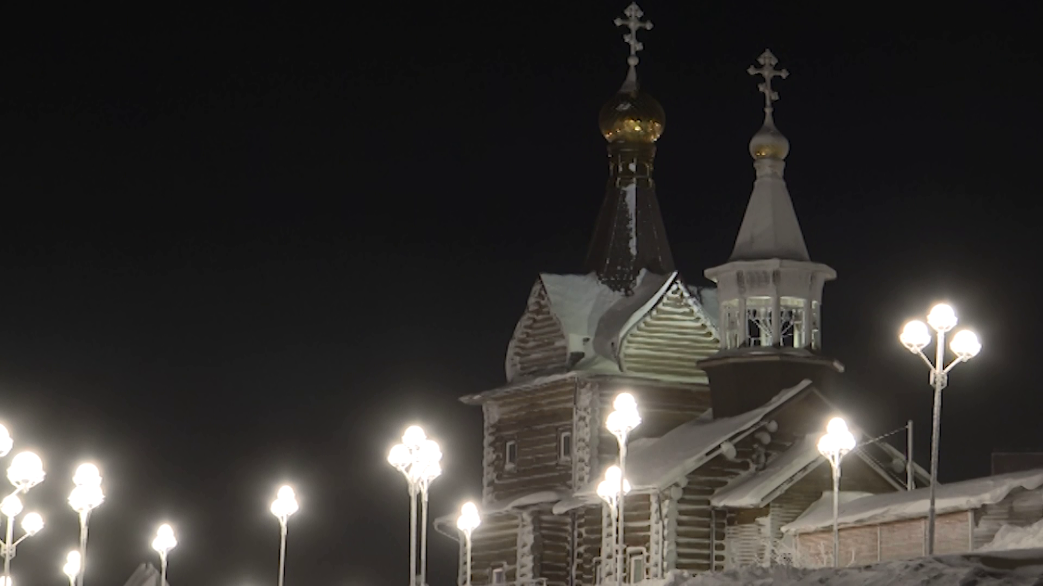 Жители Красноярского края отметили Крещение Господне