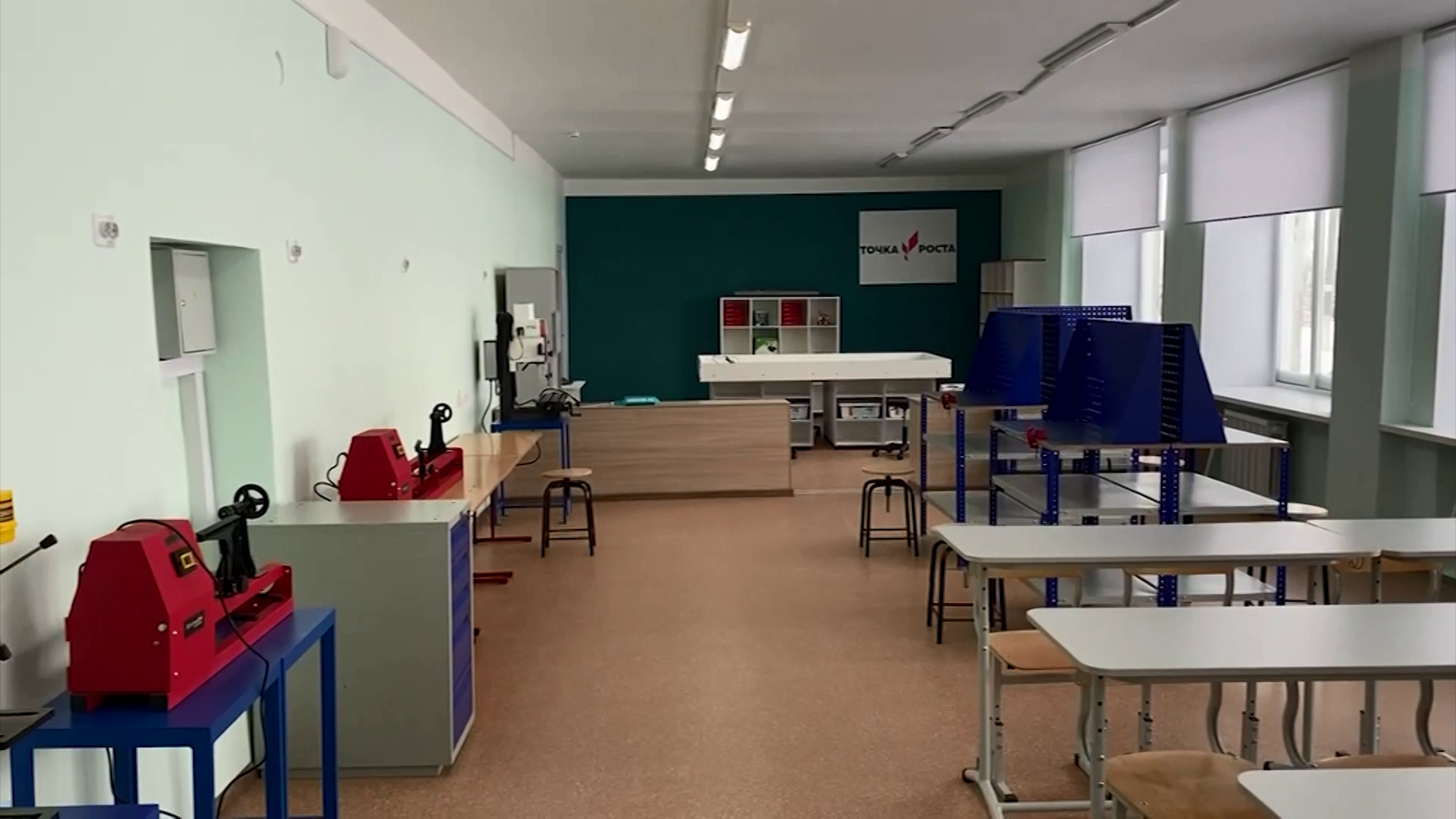 В Новоселовском районе, после капитального ремонта, открыли школу