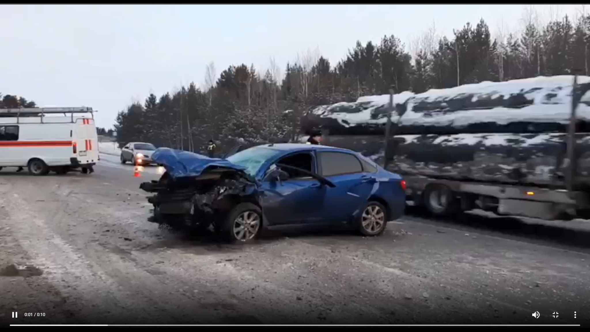 Авария со смертельным исходом произошла на тюменской трассе