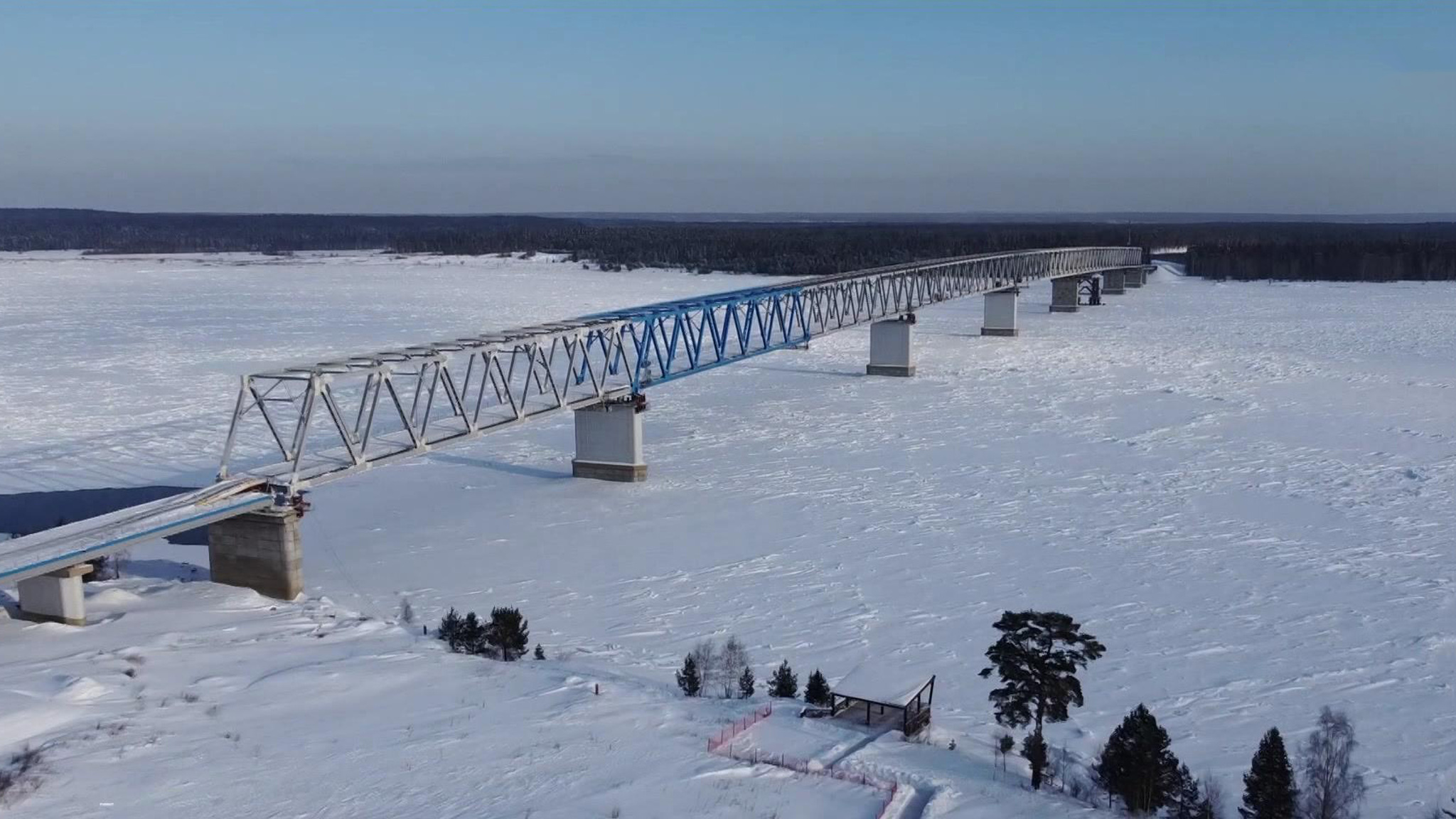 Высокогорский мост соединит берега Енисея