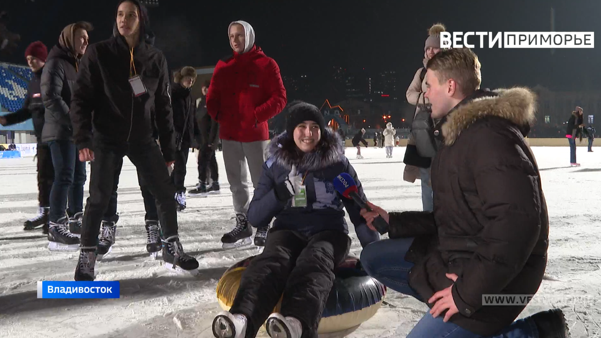 Во Владивостоке весело прошла «Спортивная студенческая ночь»