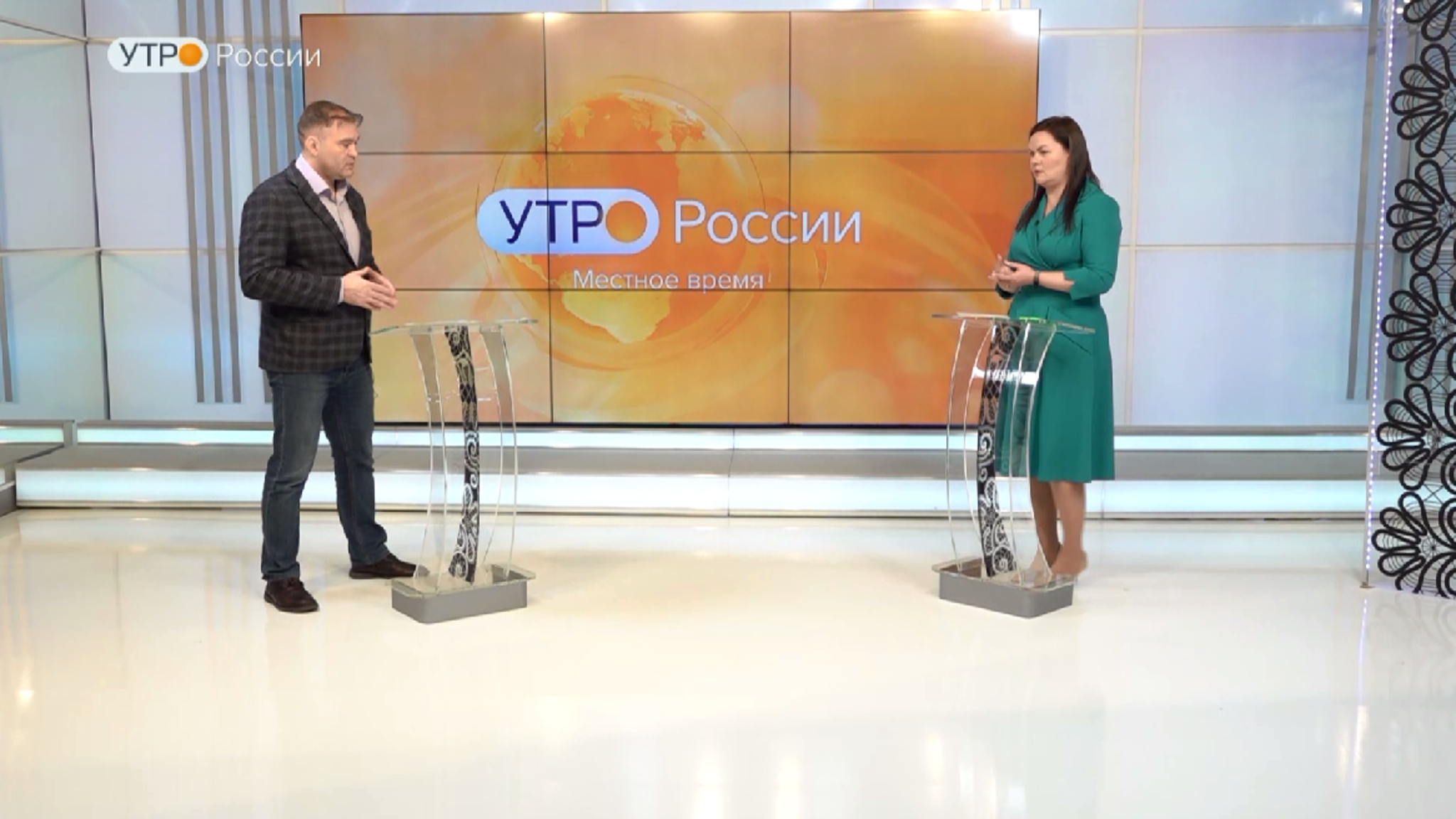 Утро России: уборка снега