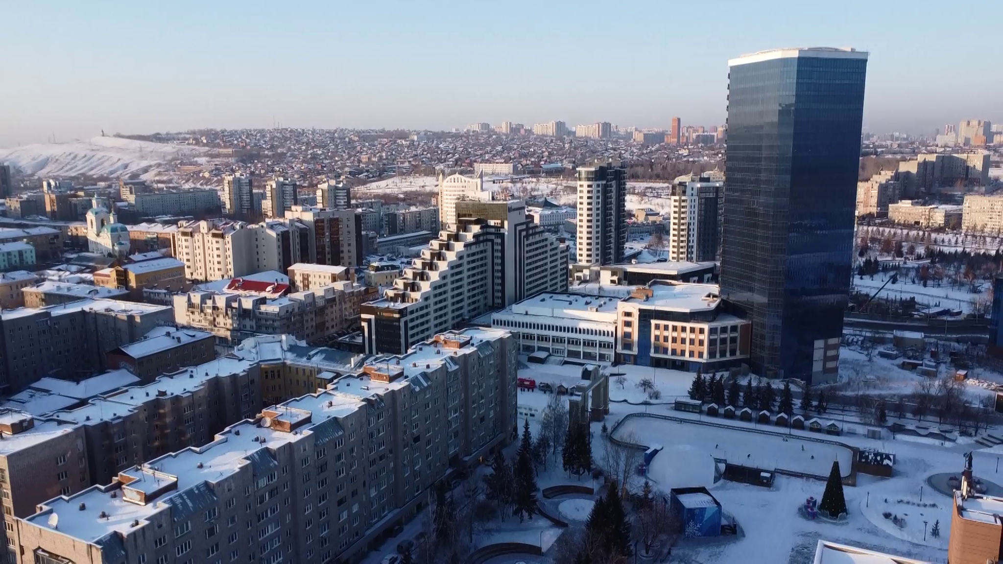 В Красноярске и еще трех городах края, последний месяц зимы начался с режима НМУ