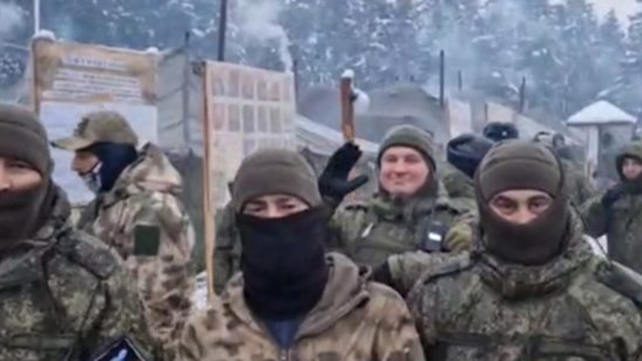 Мобилизованные одного из полков записали видеообращения