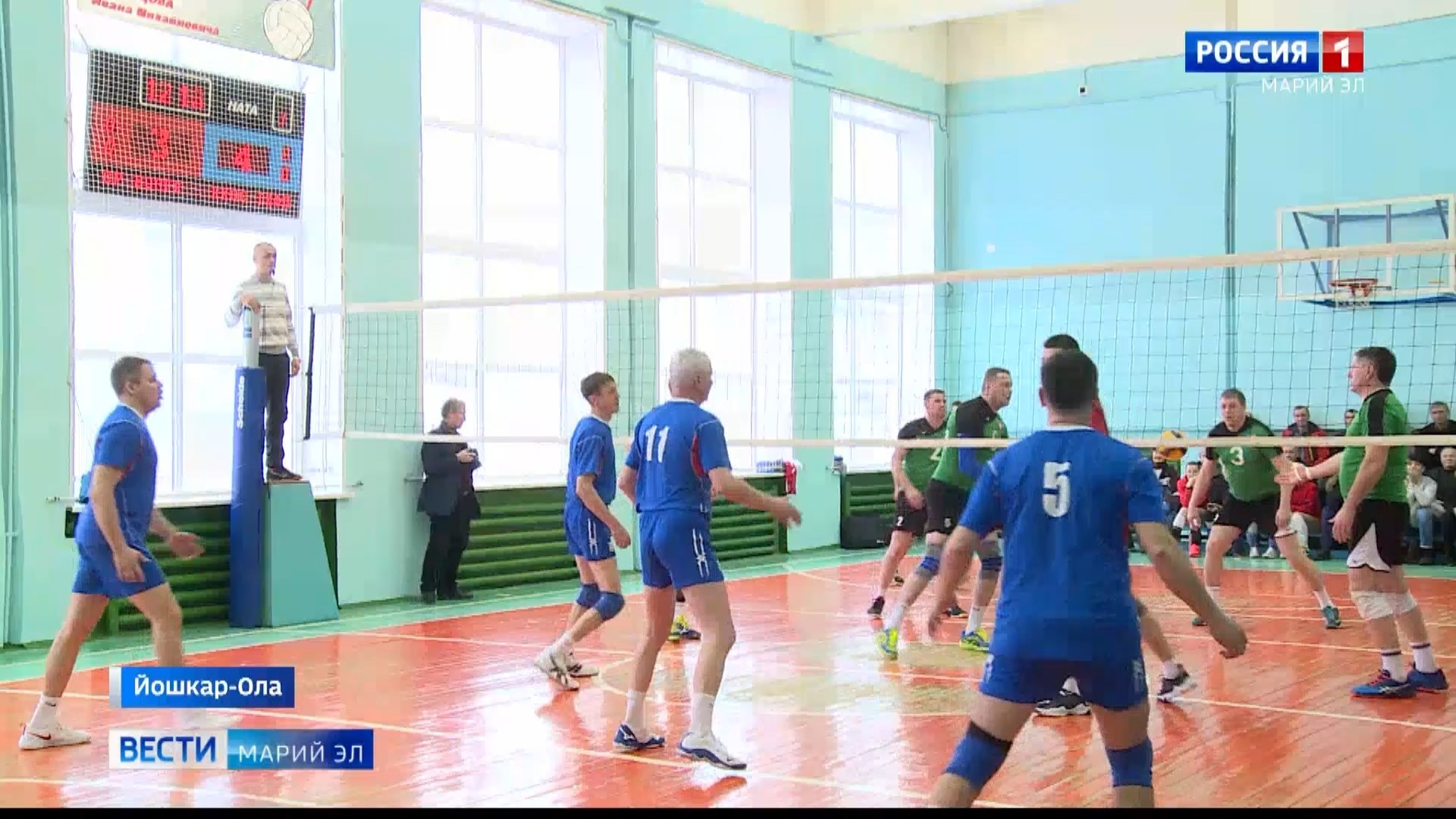 В Йошкар-Оле прошел межрегиональный турнир по волейболу среди ветеранов