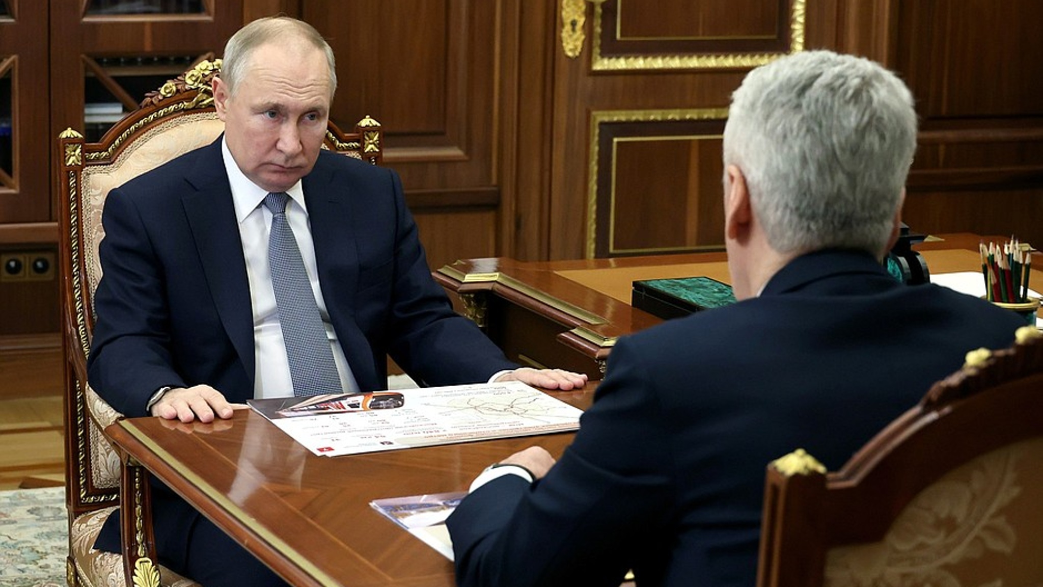Собянин рассказал президенту, как развивается Москва