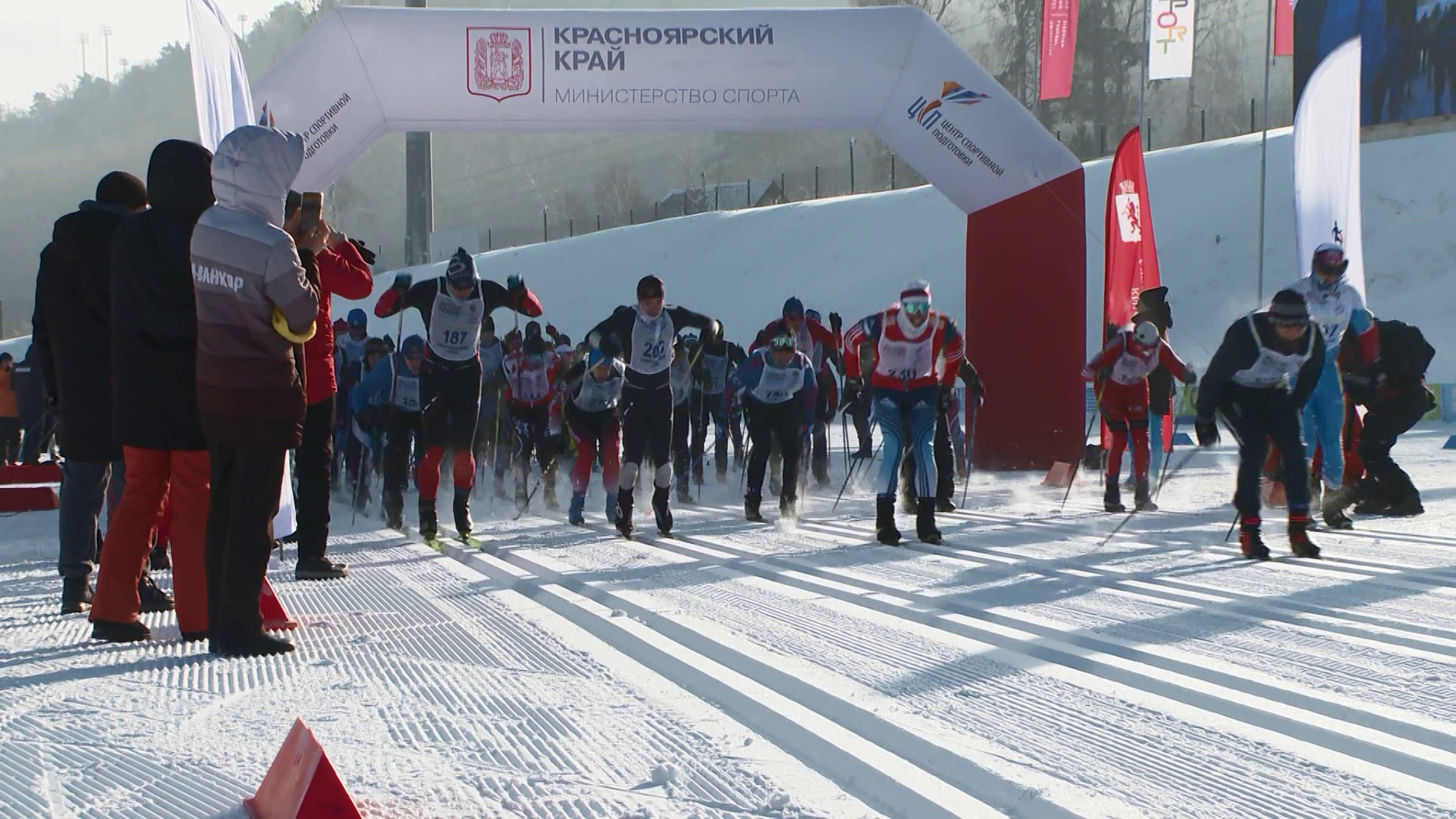 "Лыжня России" прошла в Красноярске в 41-ый раз