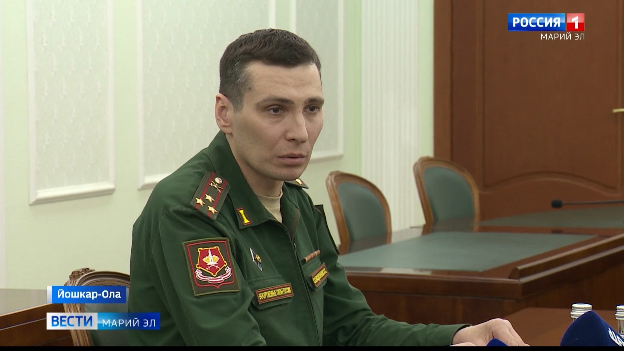 Главе Марий Эл представили нового военного комиссара республики