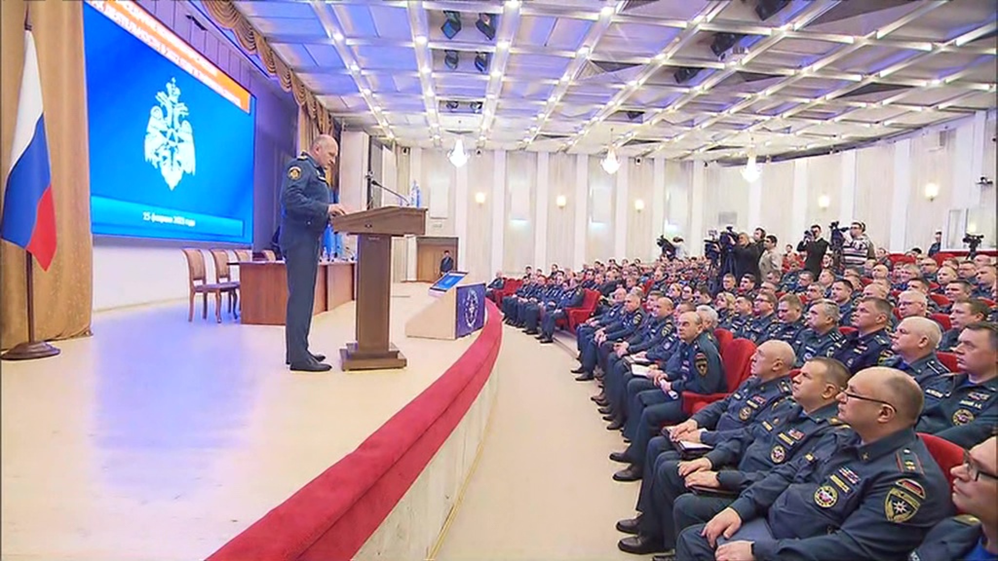 На коллегии МЧС при участии президента РФ обсудили задачи на 2023 год