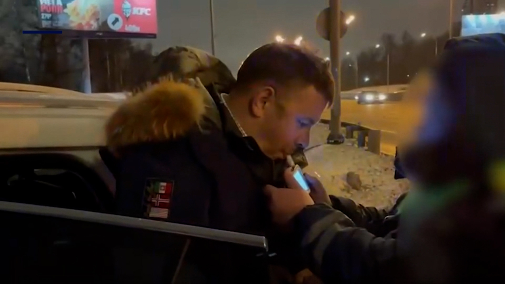 Пьяный водитель ушел в крутое пике на МКАД