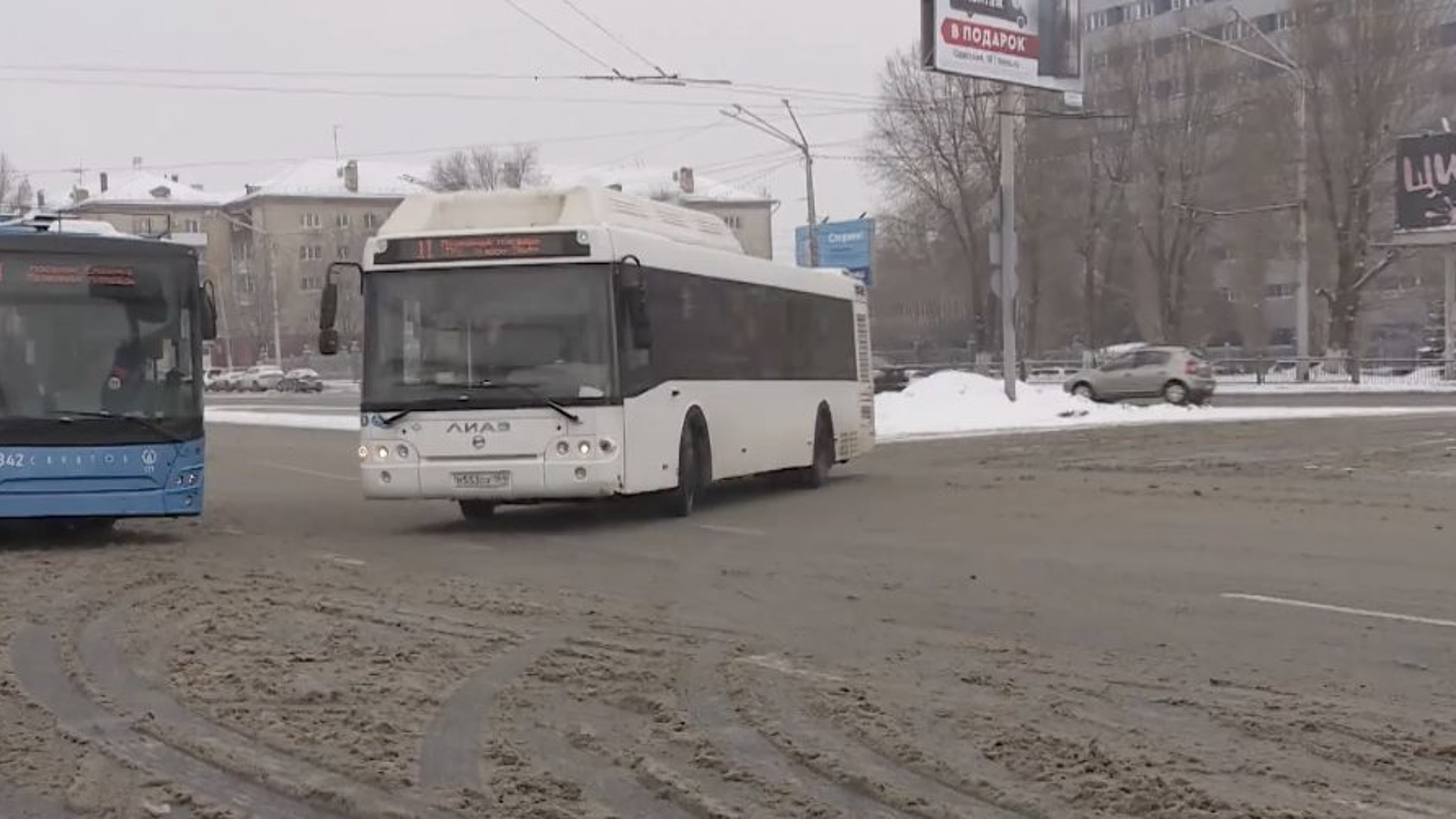 Совместно с администрацией проведен рейд по работе общественного транспорта