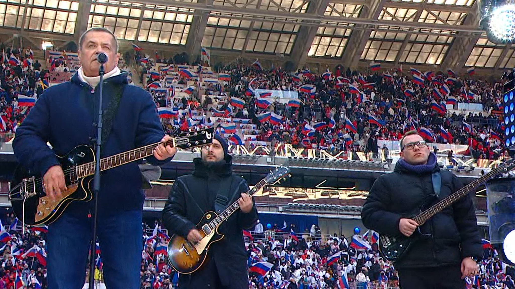 Николай Расторгуев и группа "Любэ"