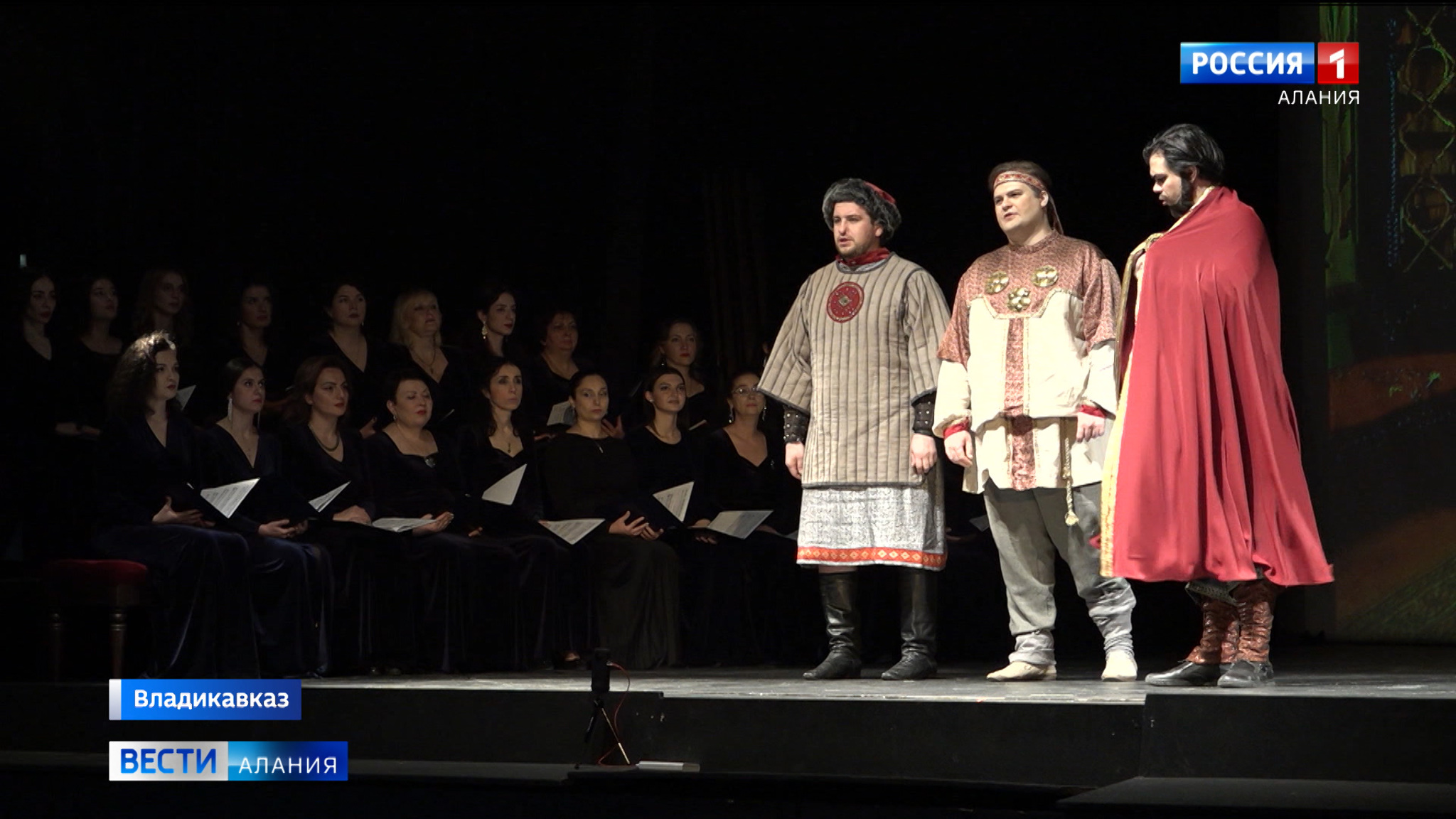 Во Владикавказе состоялась премьера духовной оперы "Александр Невский"