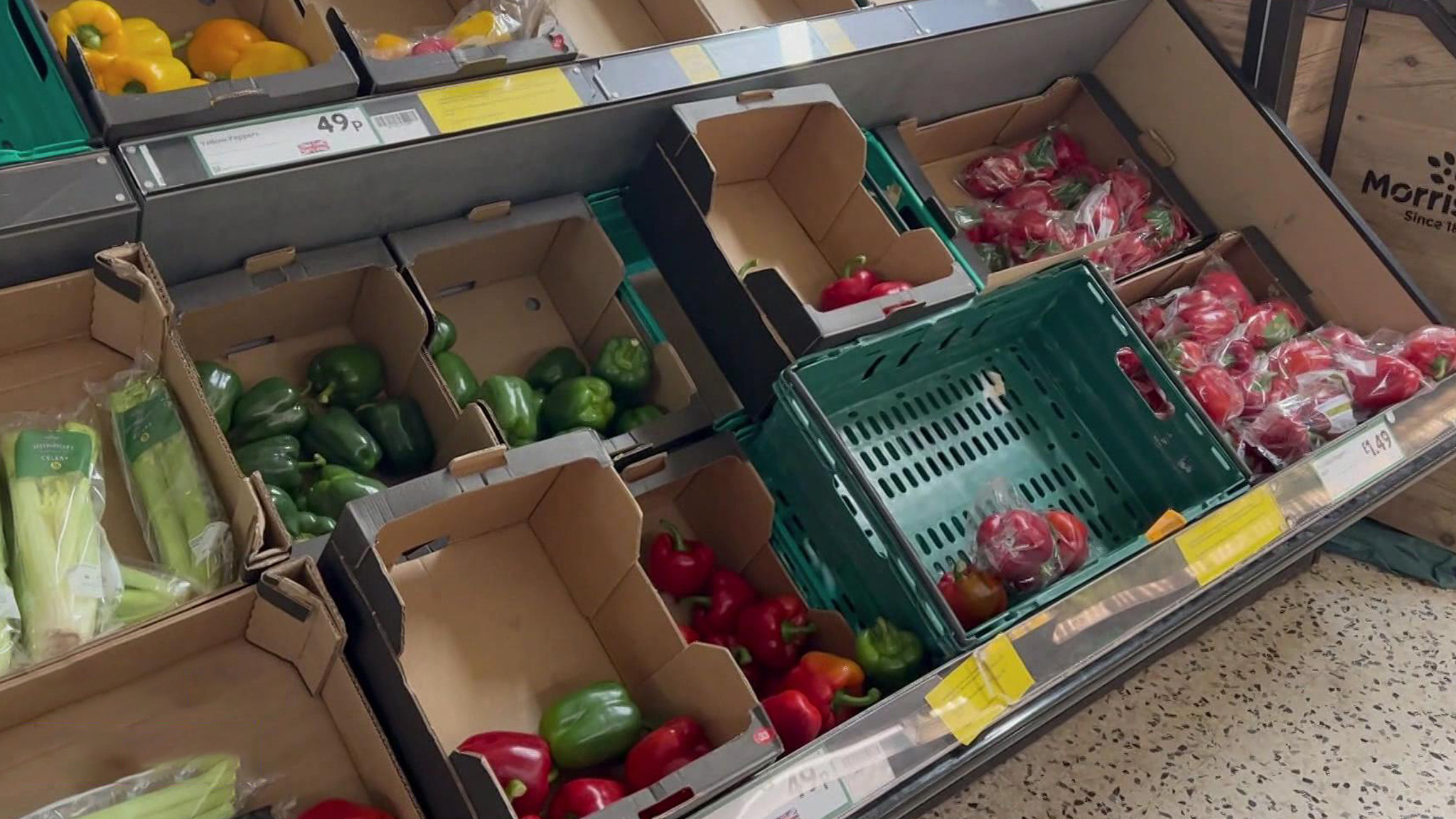 Пустые полки британских супермаркетов: куда исчезли продукты