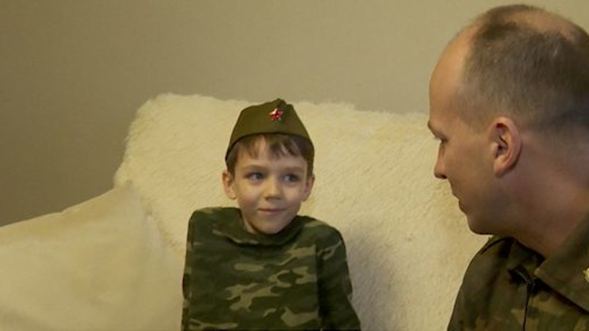 Шестилетний мальчик из Энгельса написал письмо на фронт
