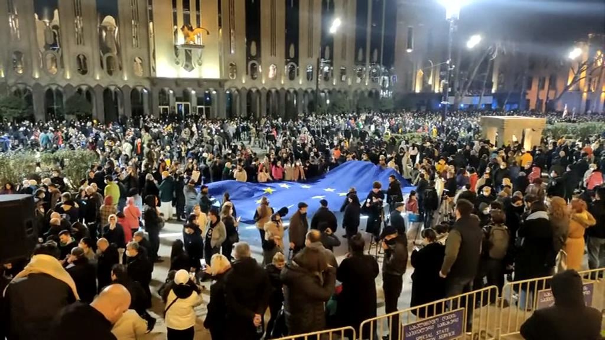 Оппозиция Грузии призвала своих сторонников к участию в акциях протеста