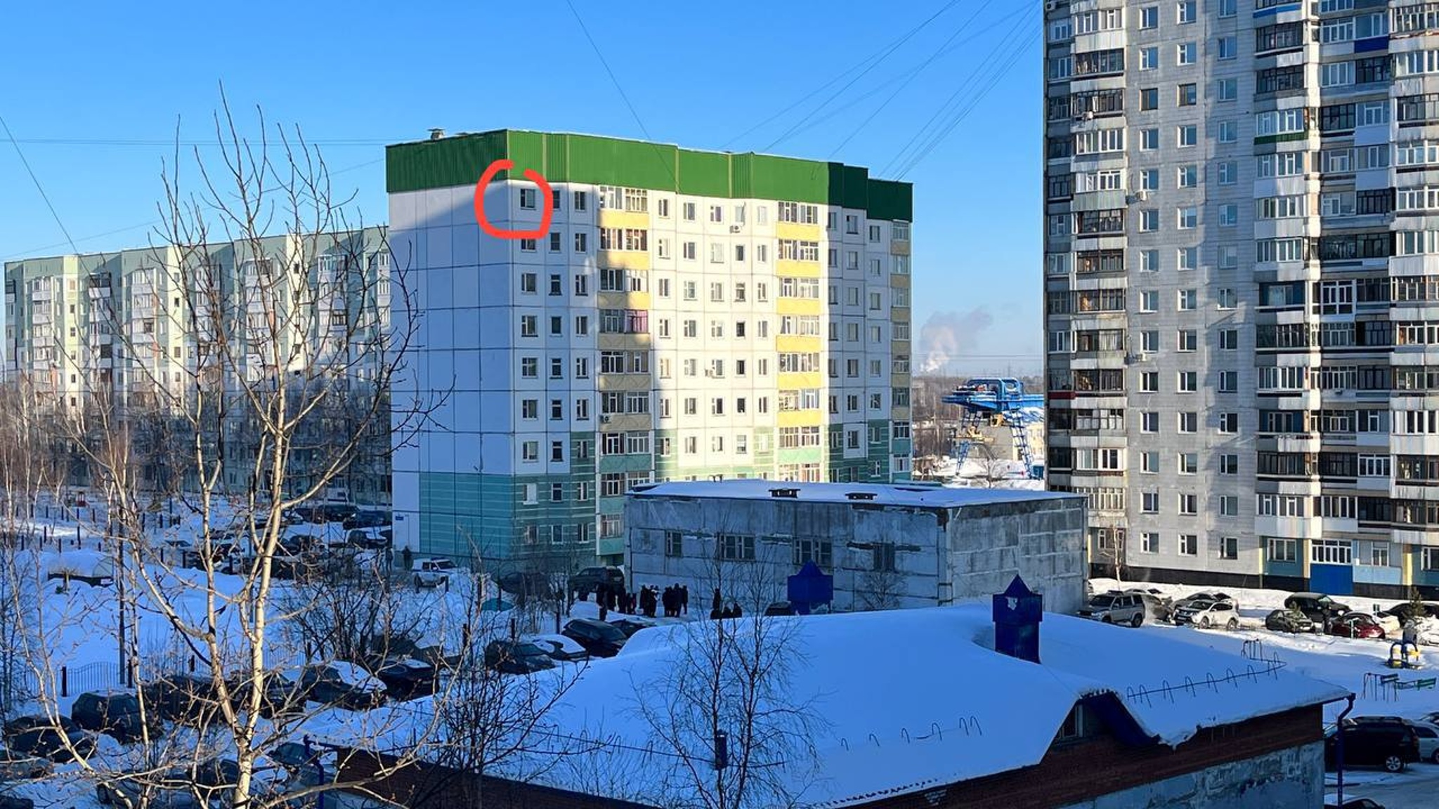 Стрельбу в Нижневартовске сняли на видео